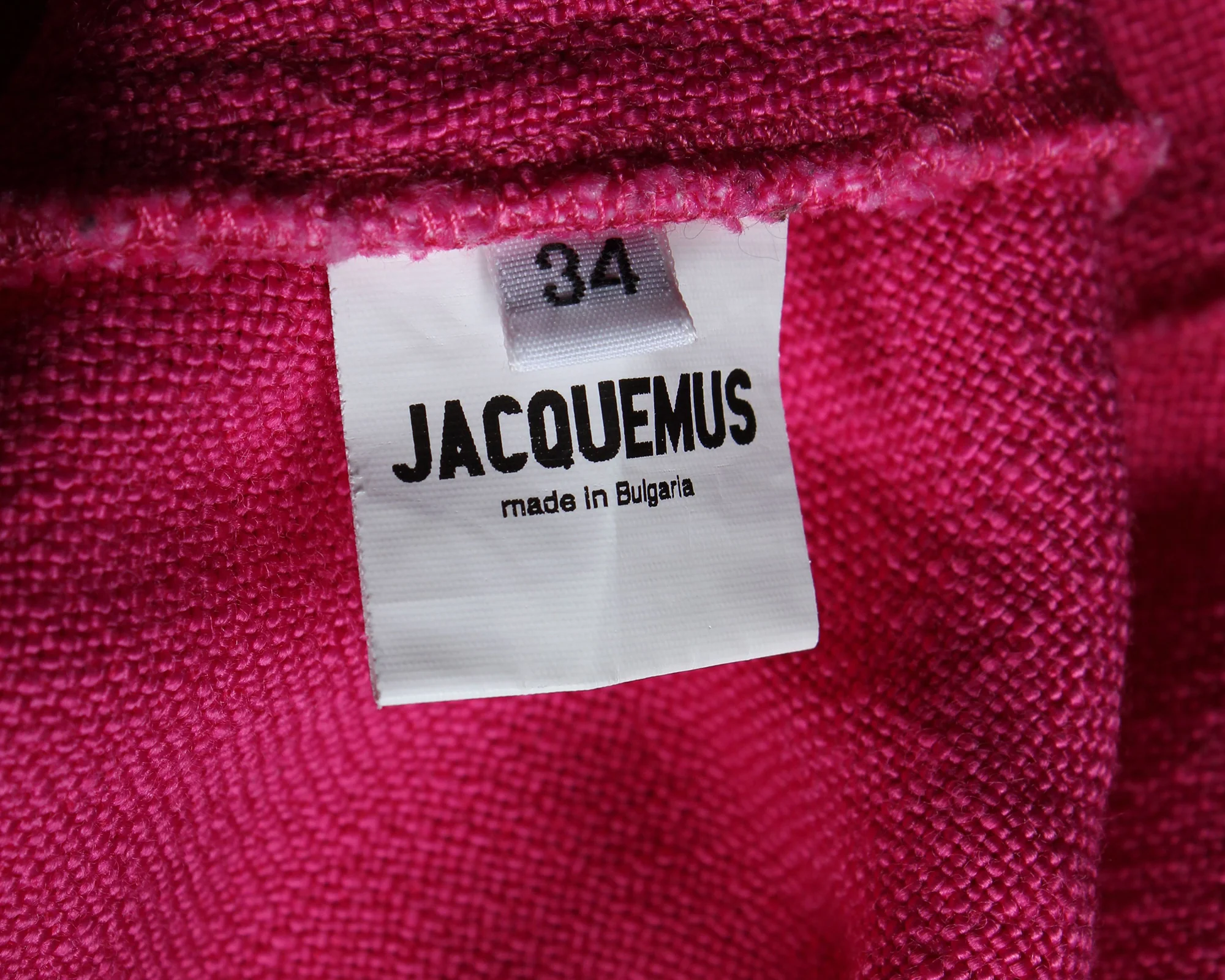 Women's Jacquemus La Chemise Monceau Layered Shirt in Pink Viscose - Image 5