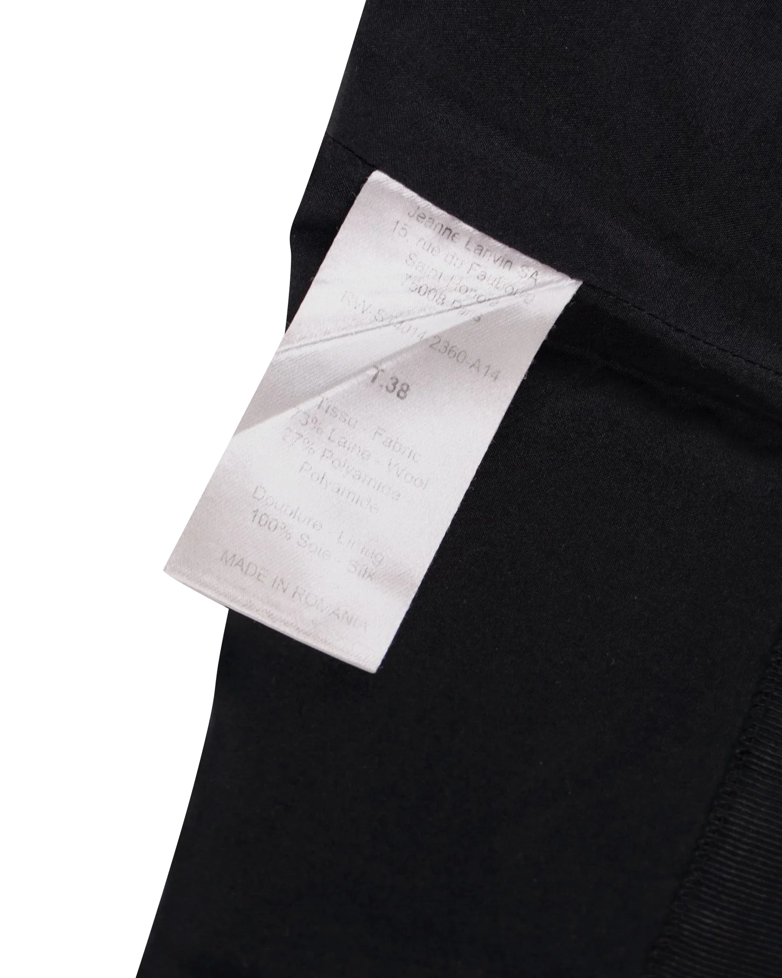 Women's Lanvin Pencil Skirt in Grey Wool - Image 5