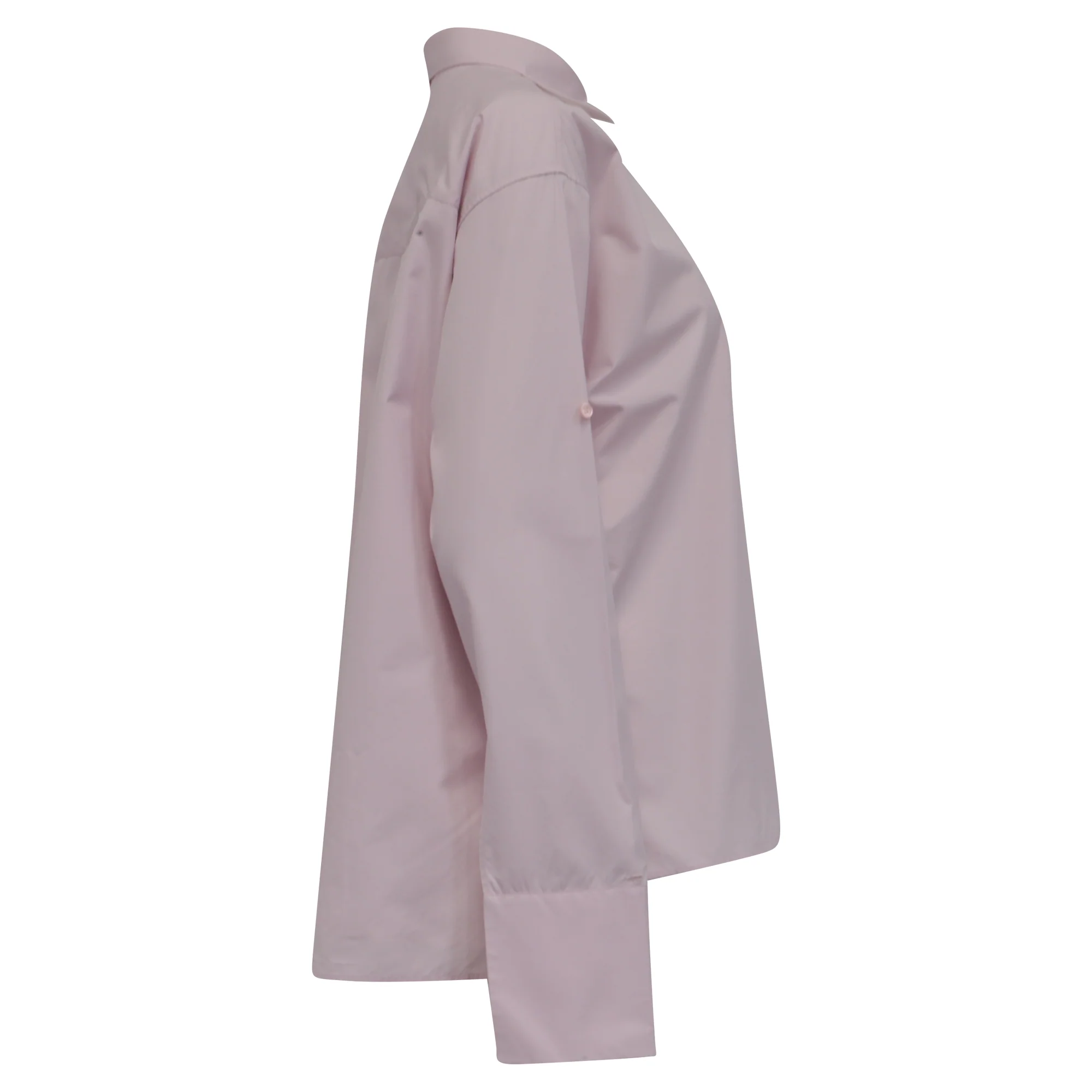 Women's Loewe Button-Front Shirt in Pink Cotton - Image 3