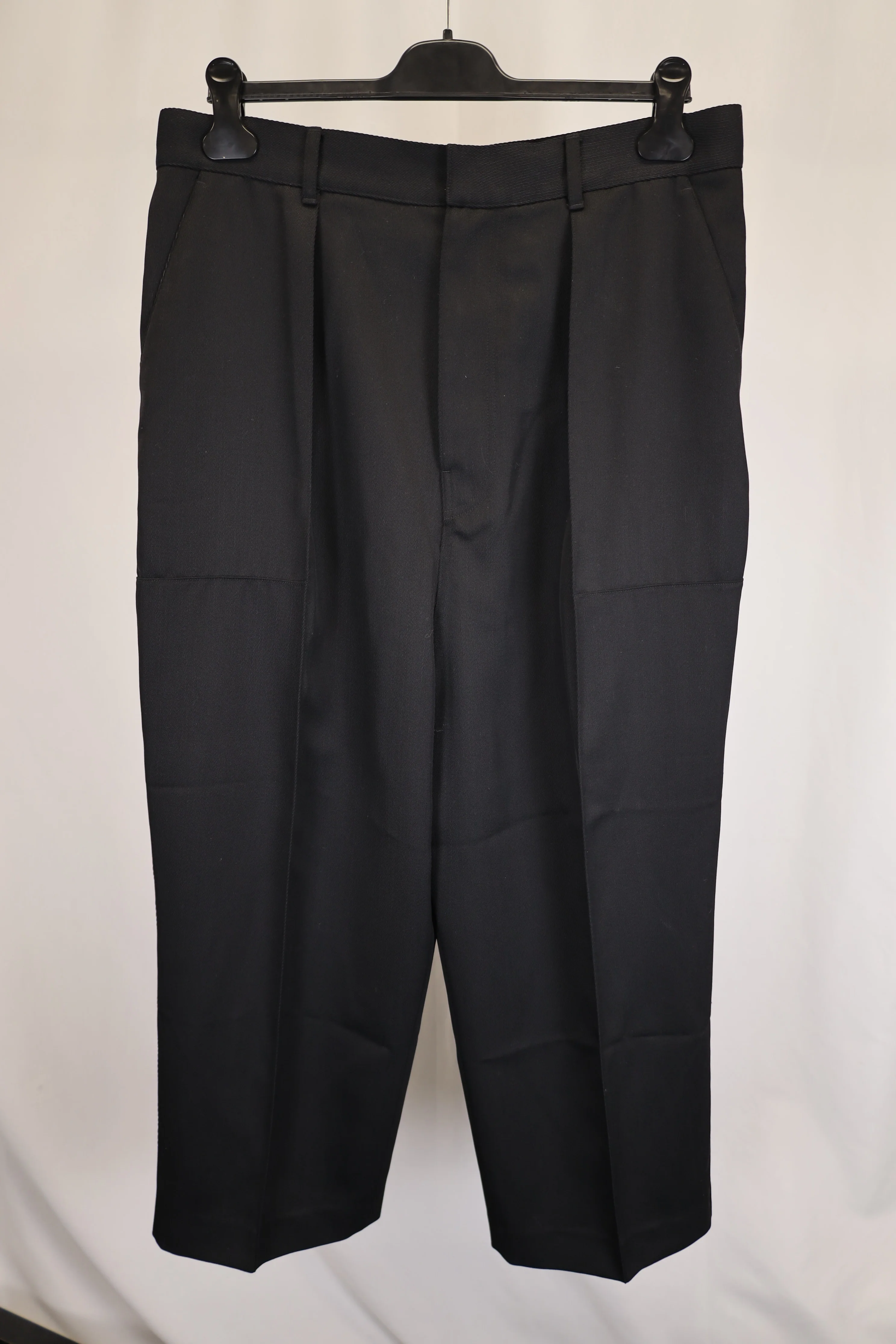 Women's Loewe Low Crotch Trousers in Black Wool - Image 5