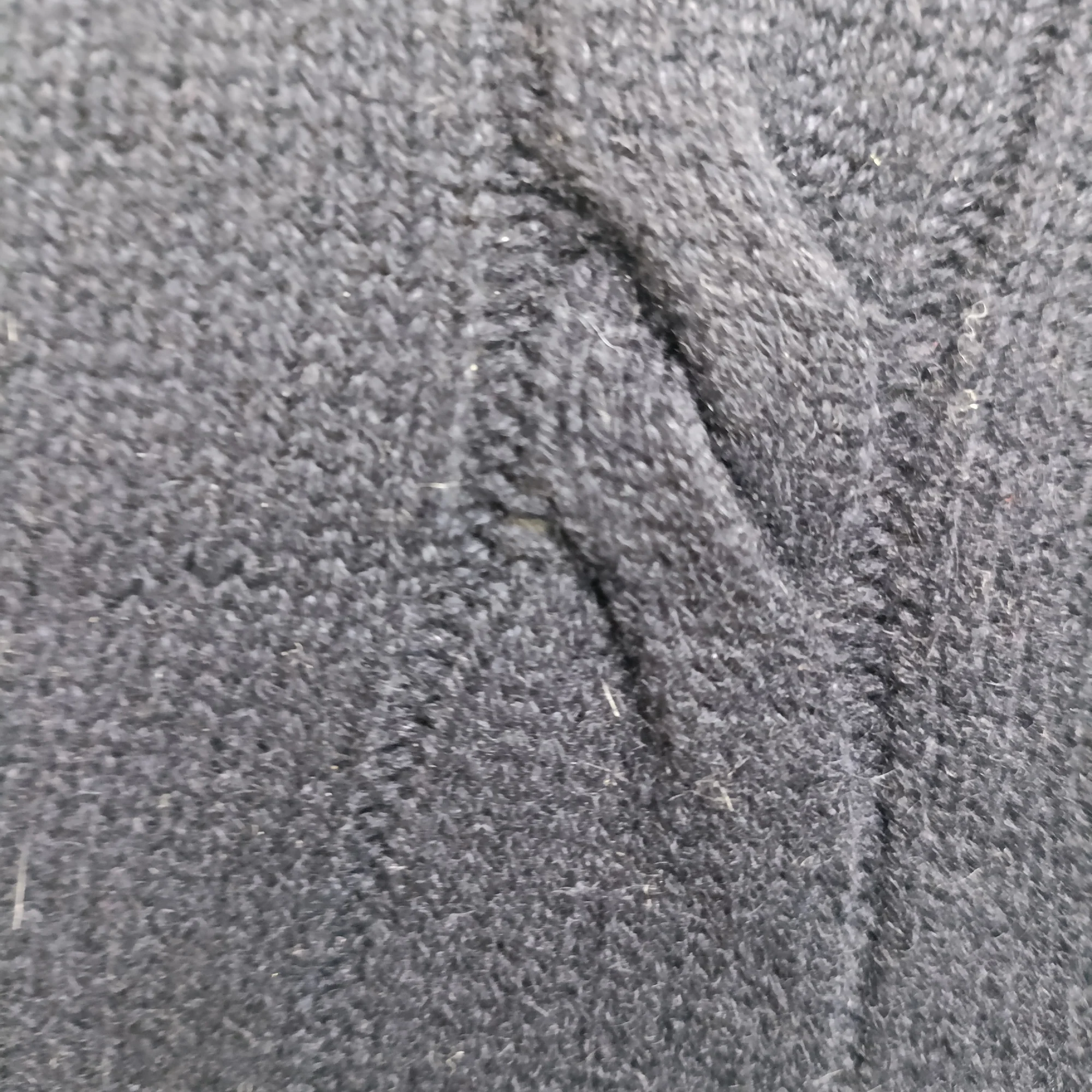 Men's Loro Piana Cable-Knit Crewneck Sweater in Navy Blue Cashmere - Image 6
