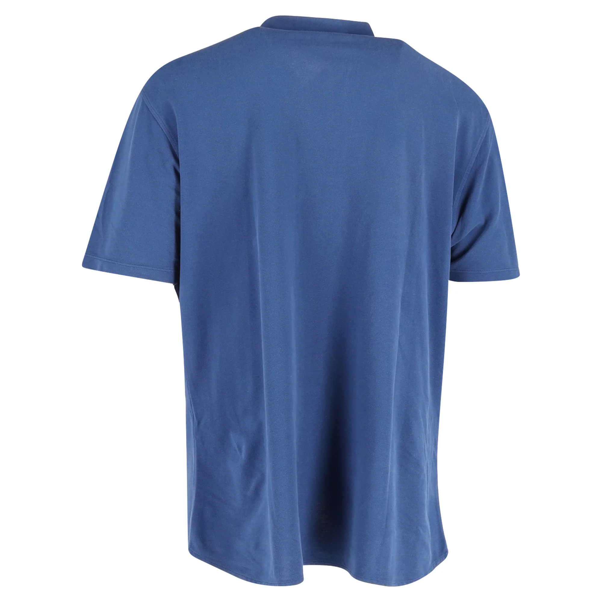 Men's Loro Piana Polo Shirt in Blue Cotton - Image 3