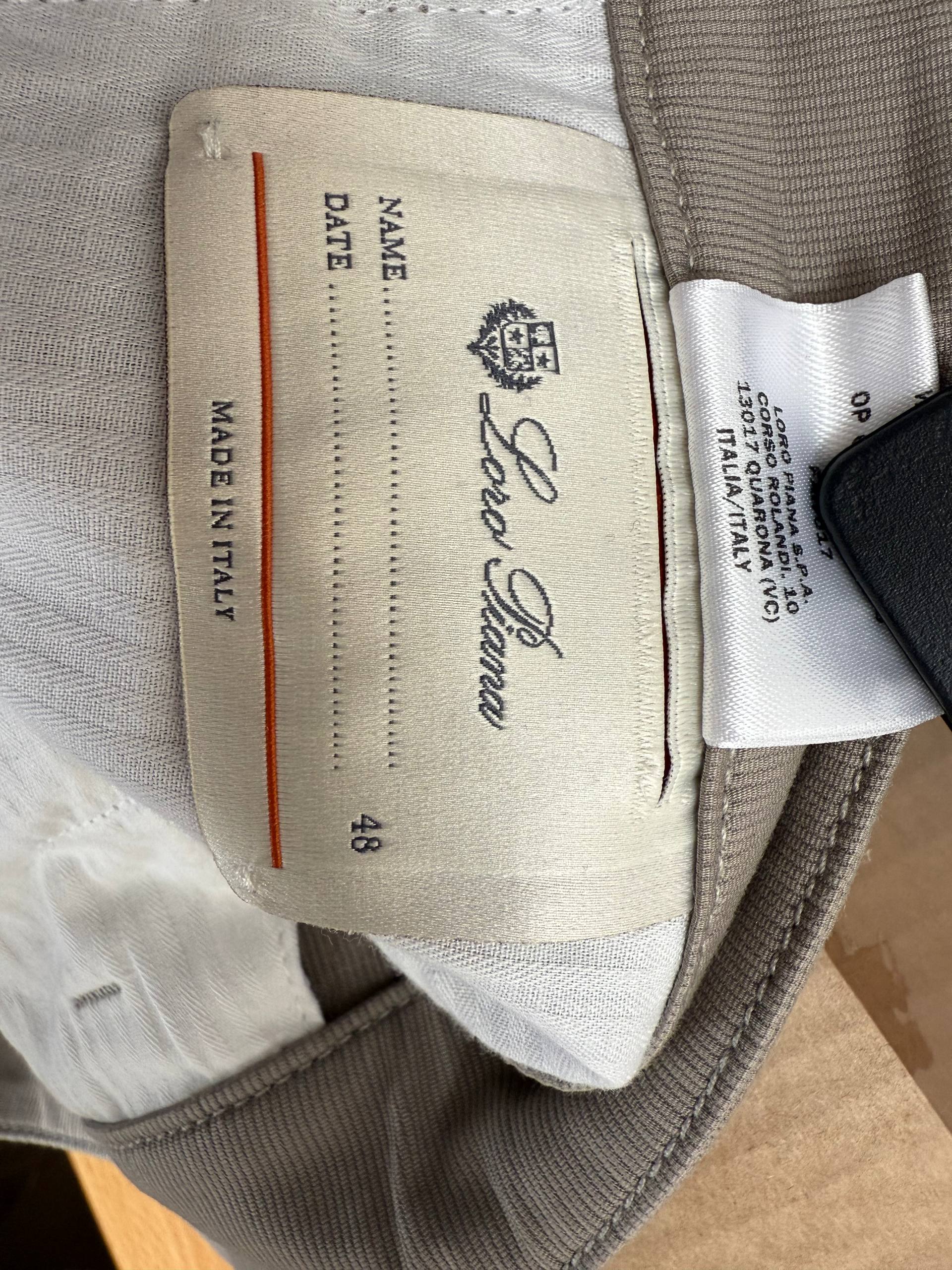 Men's Loro Piana Straight-Leg Cargo Shorts in Beige Cotton - Image 6