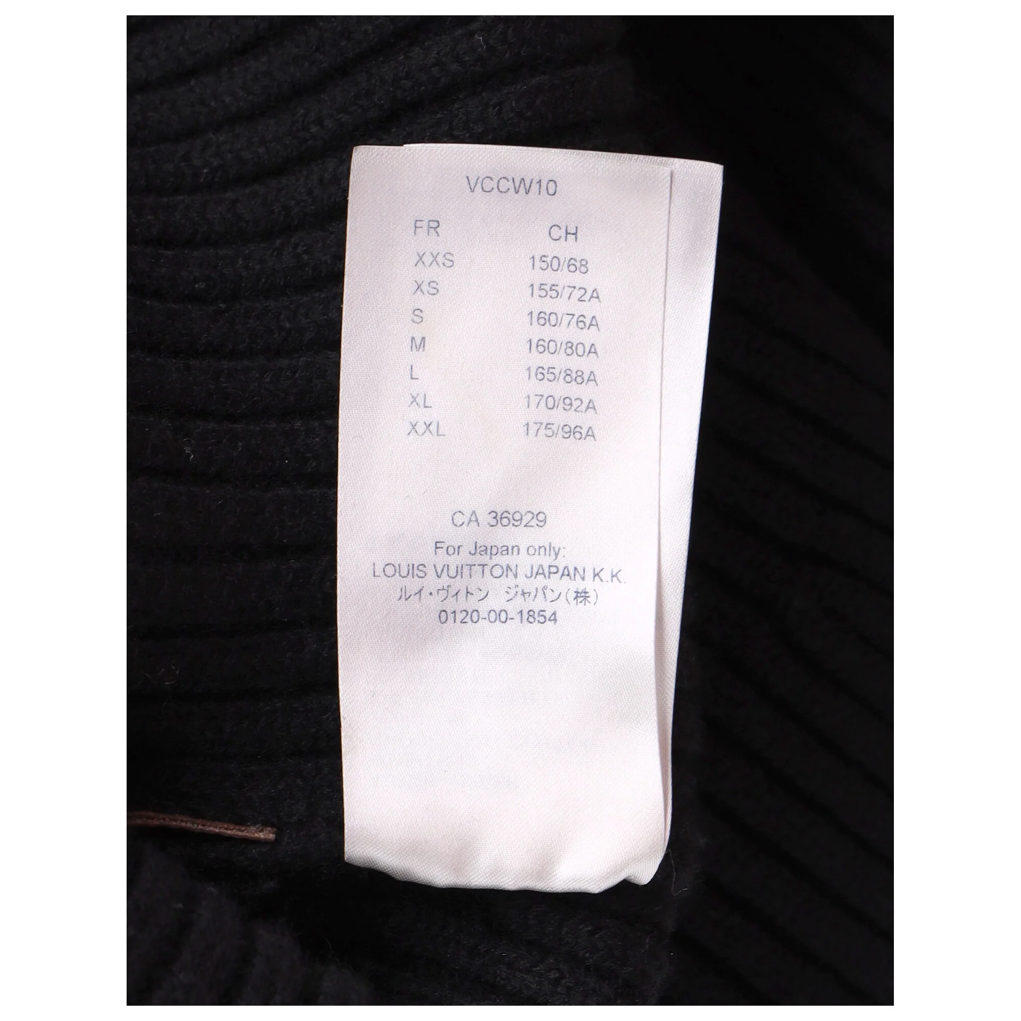 Women's  Louis Vuitton Knitted Sleeveless Midi Dress in Black Wool - Image 9