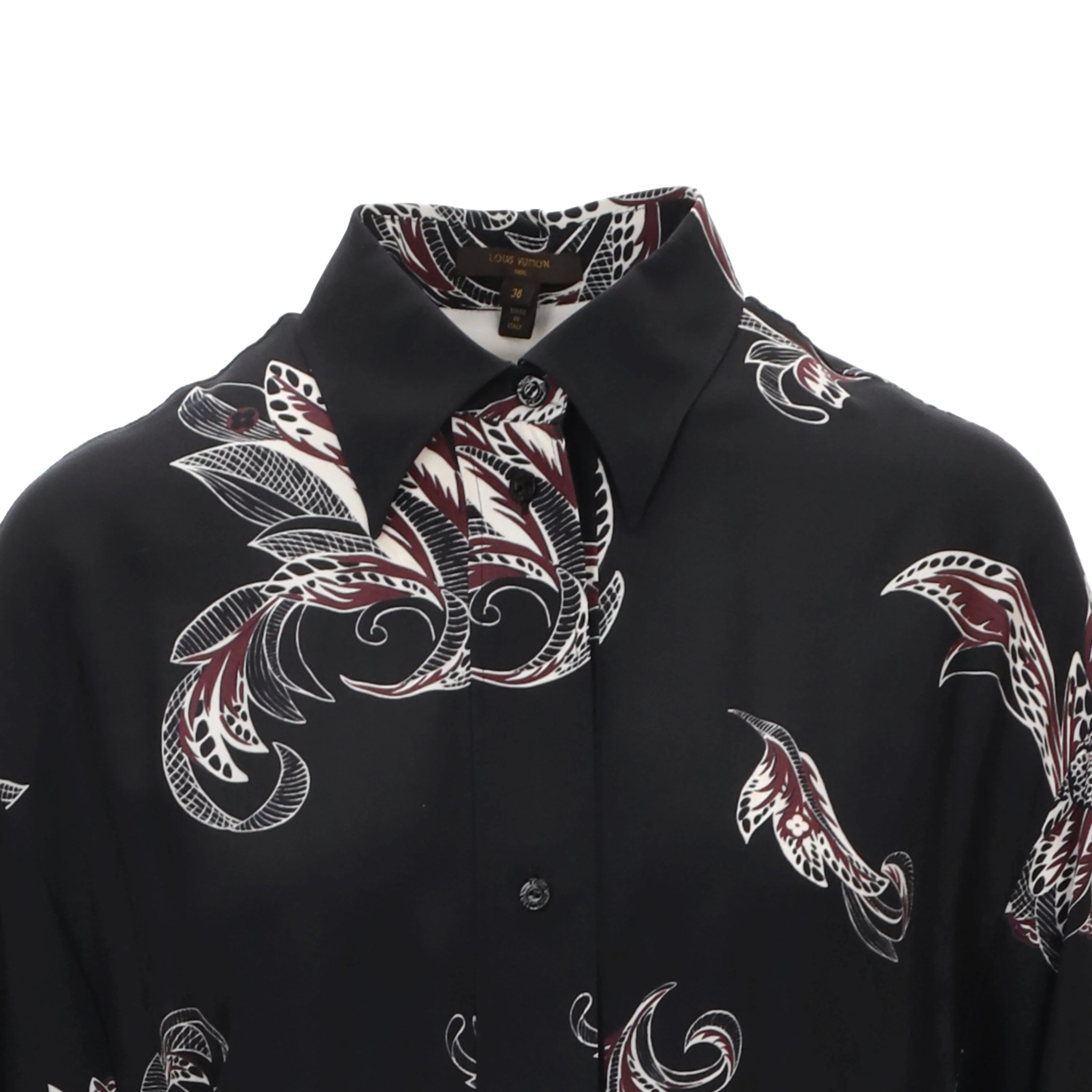 Women's Louis Vuitton Printed Shirt Dress - '10s - Image 3