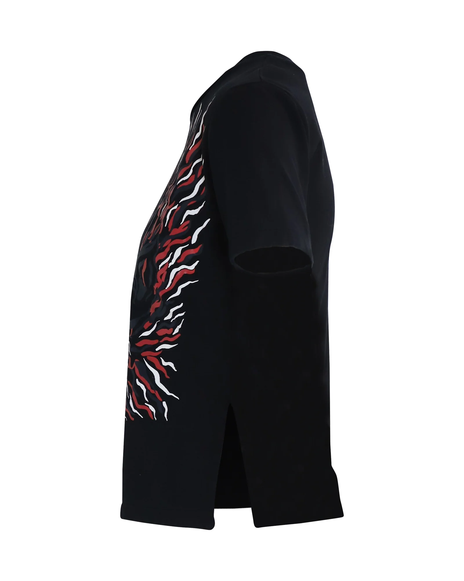 Women's Louis Vuitton Tribal Print T-Shirt in Black Cotton - Image 2