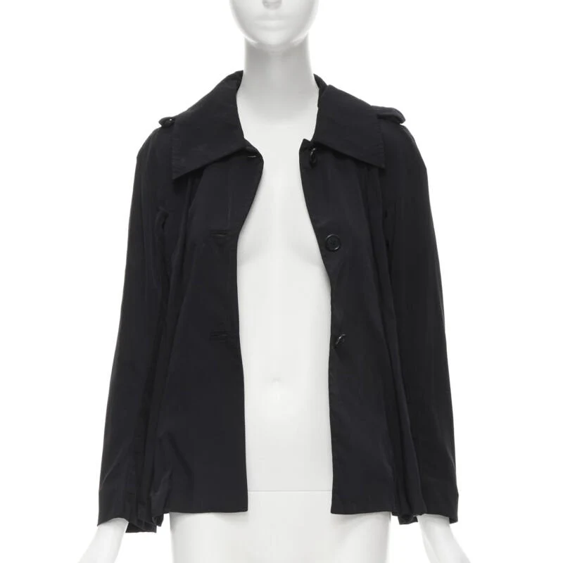 Women's Marni box dart short trench coat - Image 9