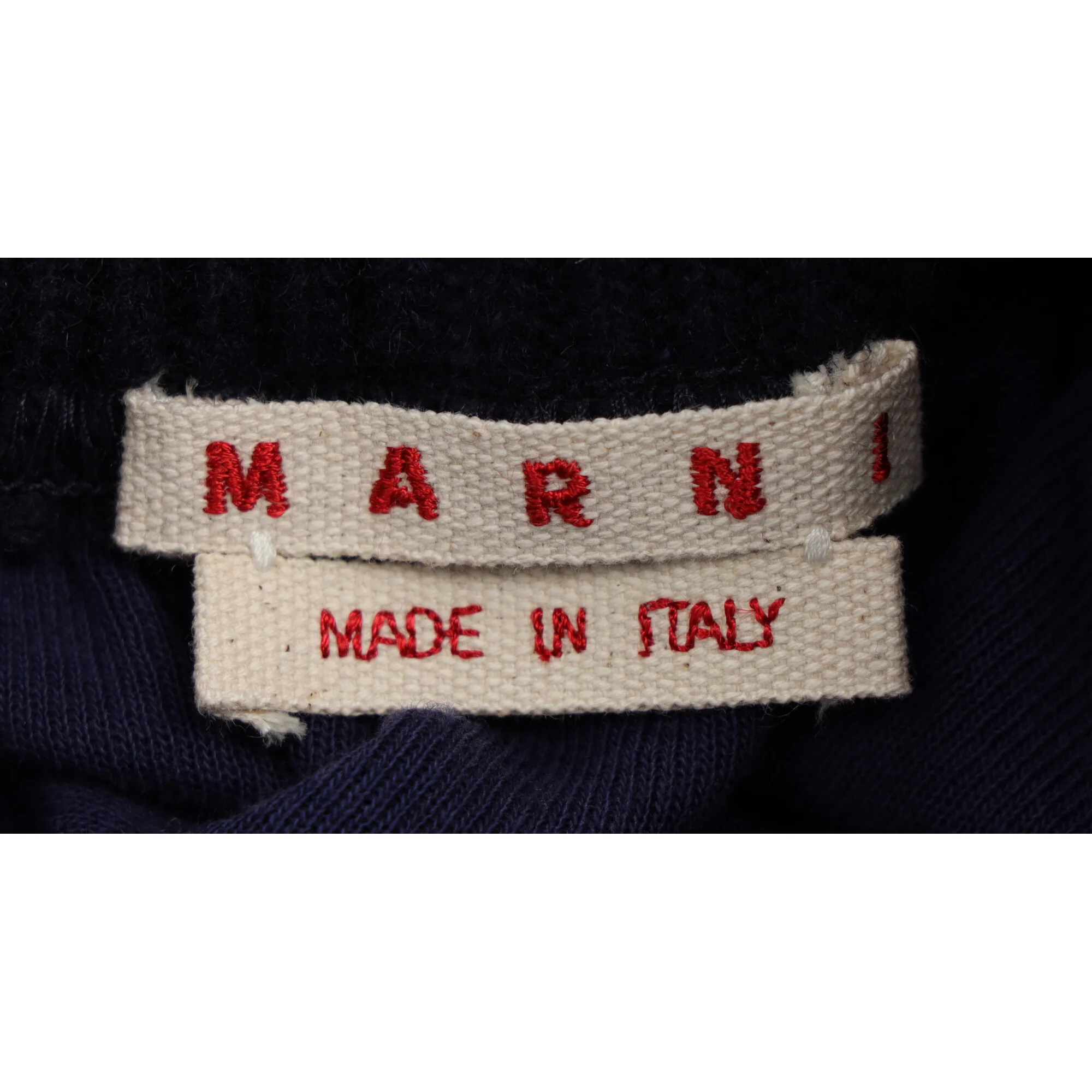 Women's Marni Knitted Waistband Mini Skirt in Purple Polyamide - Image 10