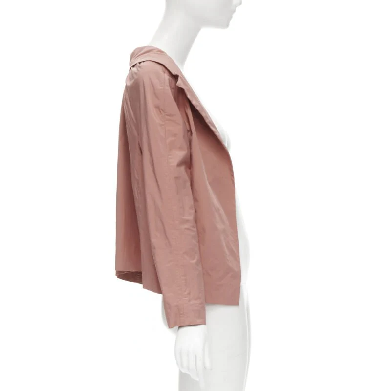 Women's Marni polyamide nylon spread collar blazer jacket - Image 9