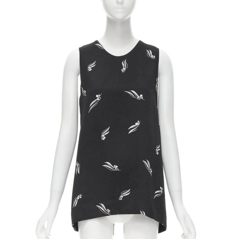 Women's Marni print crepe open splback sleeveless top - Image 7