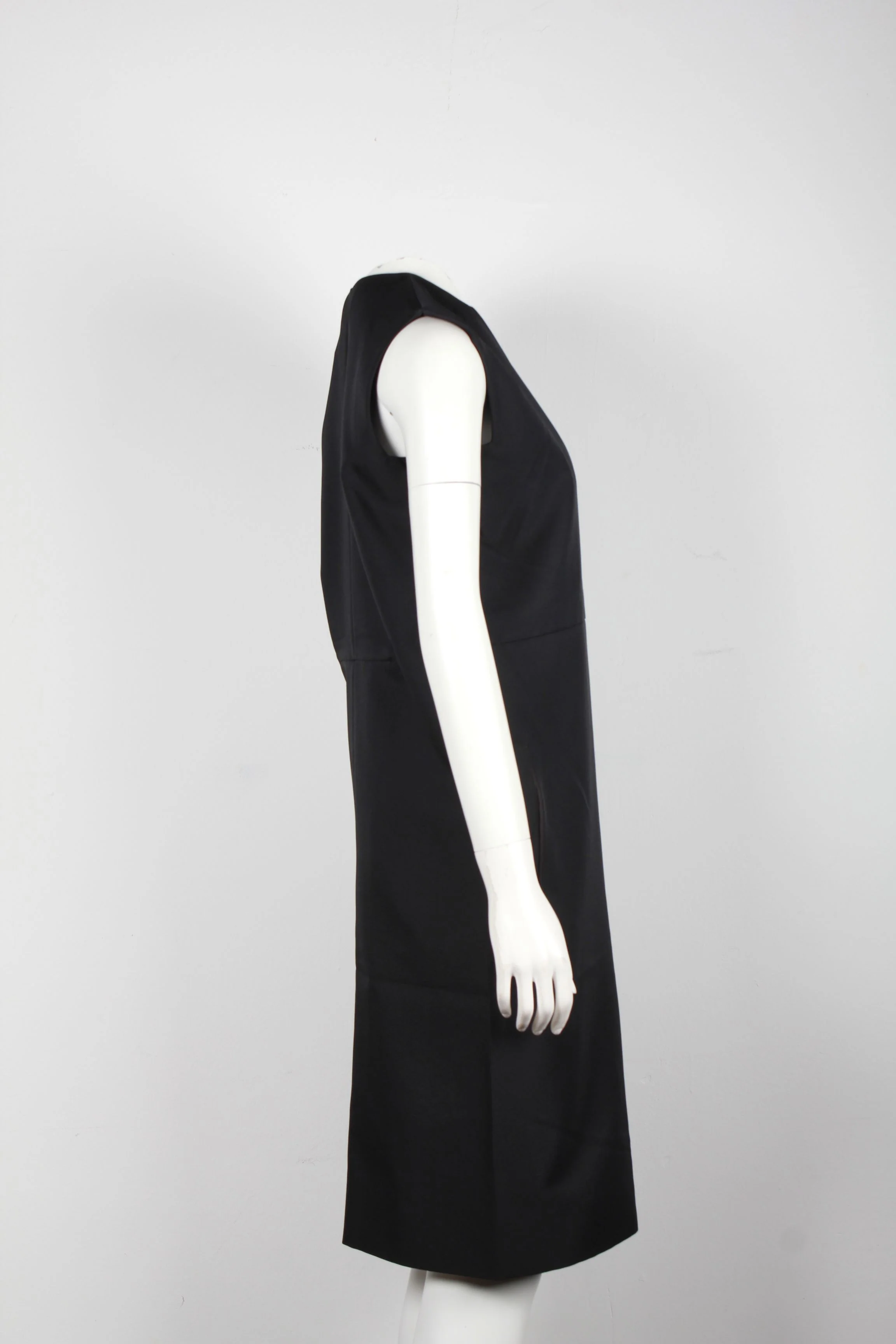 Women's Marni Sleeveless Knee-Length Dress in Black Polyester - Image 7