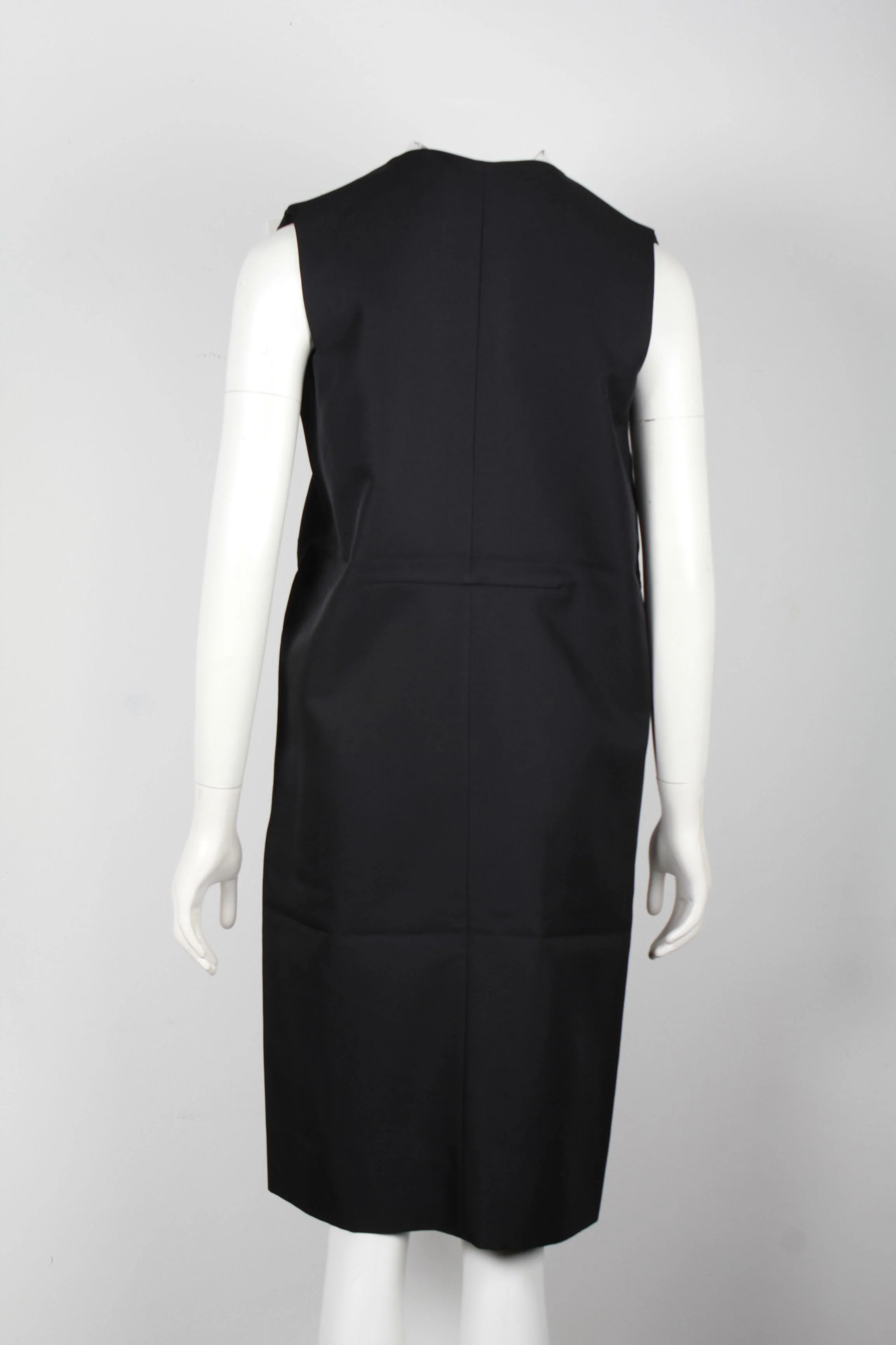Women's Marni Sleeveless Knee-Length Dress in Black Polyester - Image 8