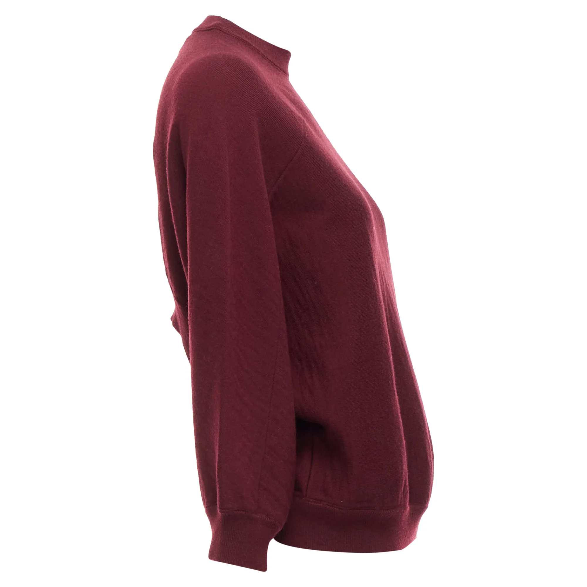 Women's Marni wool crop back batwing boxy sweater - Image 4
