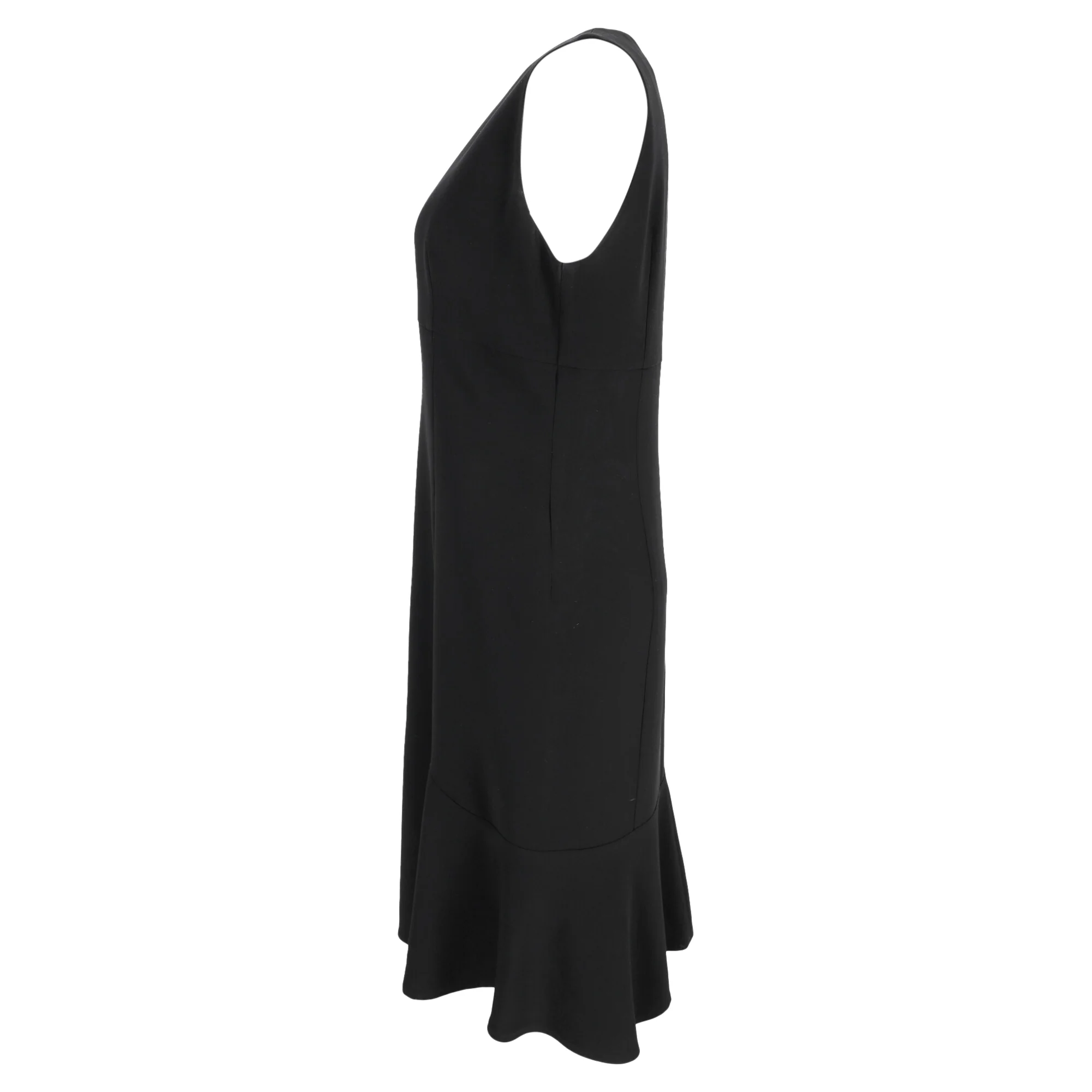 Women's Max Mara Midi Dress in Black Polyester - Image 2