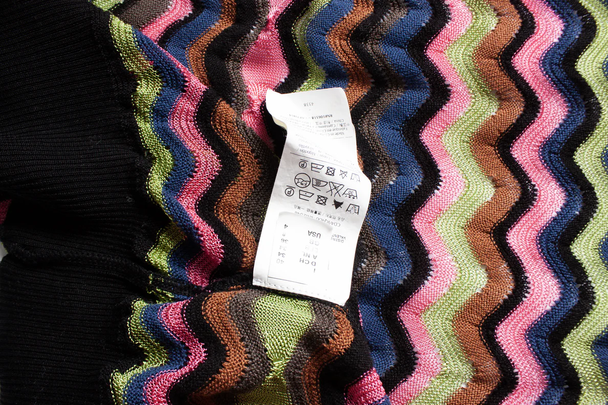 Women's M Missoni multicolour short sleeve cardigan - Image 5