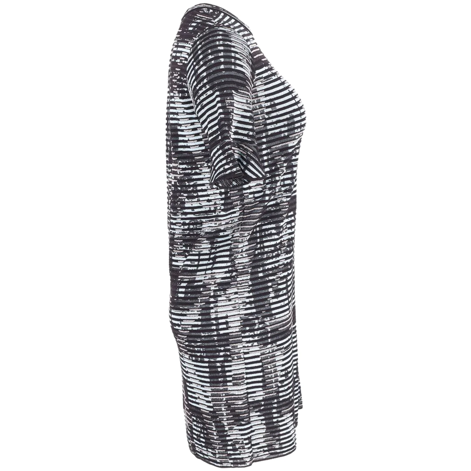 Women's Missoni Printed Shift Dress in Metallic Viscose - Image 2