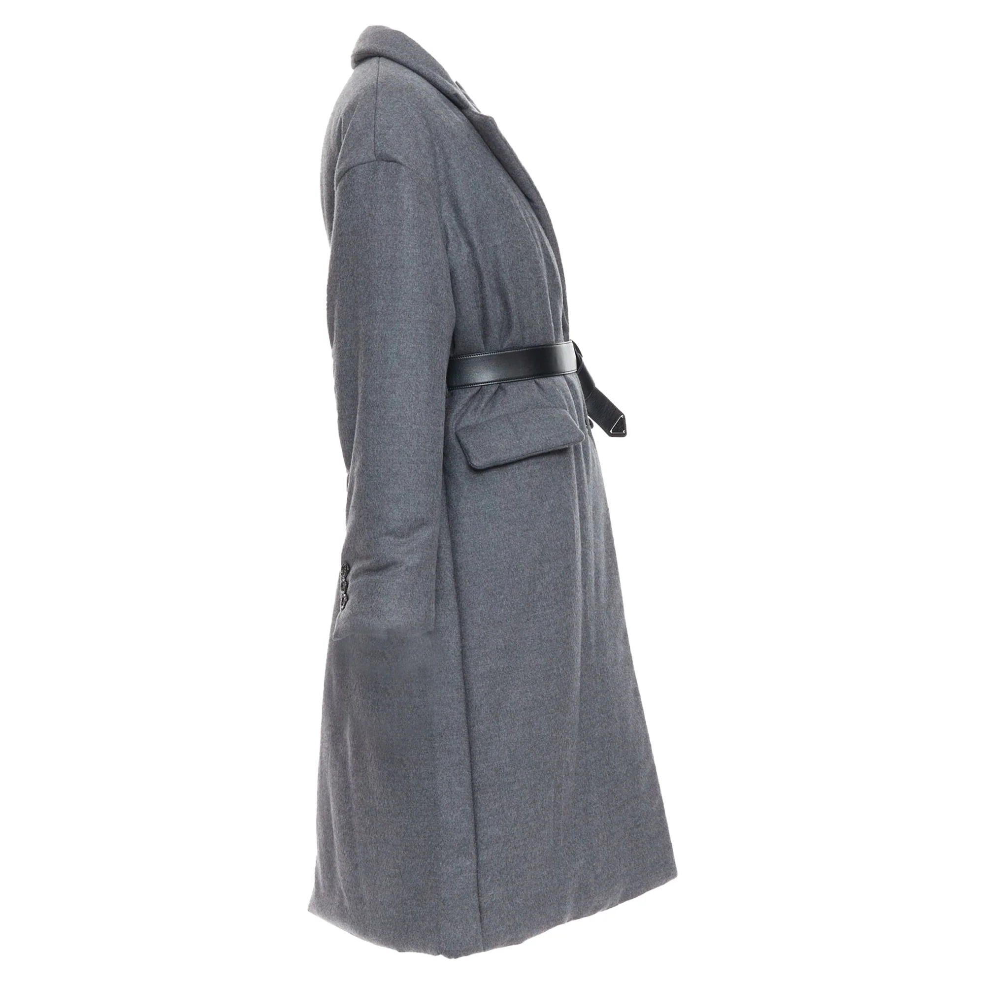 Women's Prada 2022 Cashmere Wool Padded Coat - Image 5