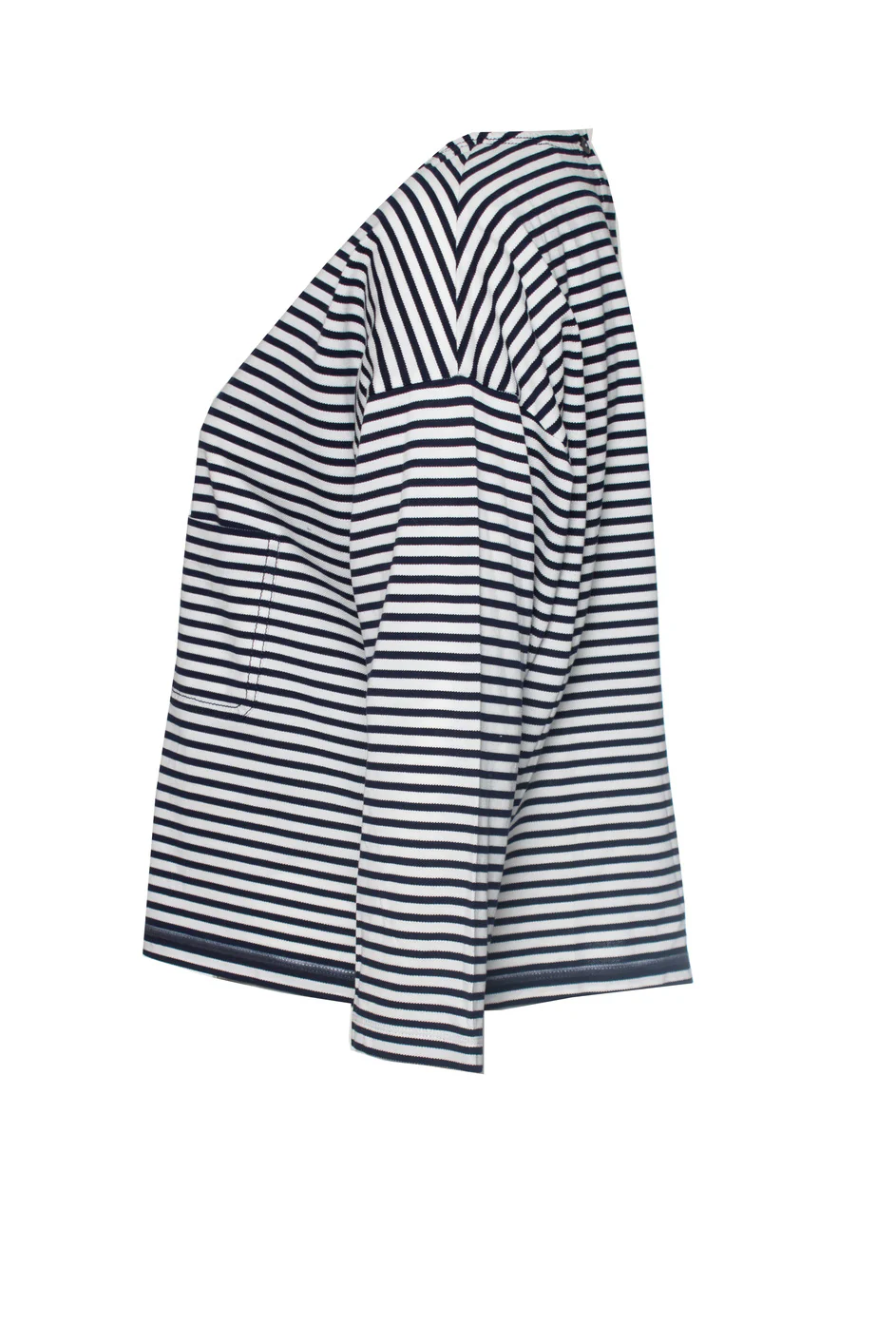 Women's Prada Striped top with pocket - Image 3