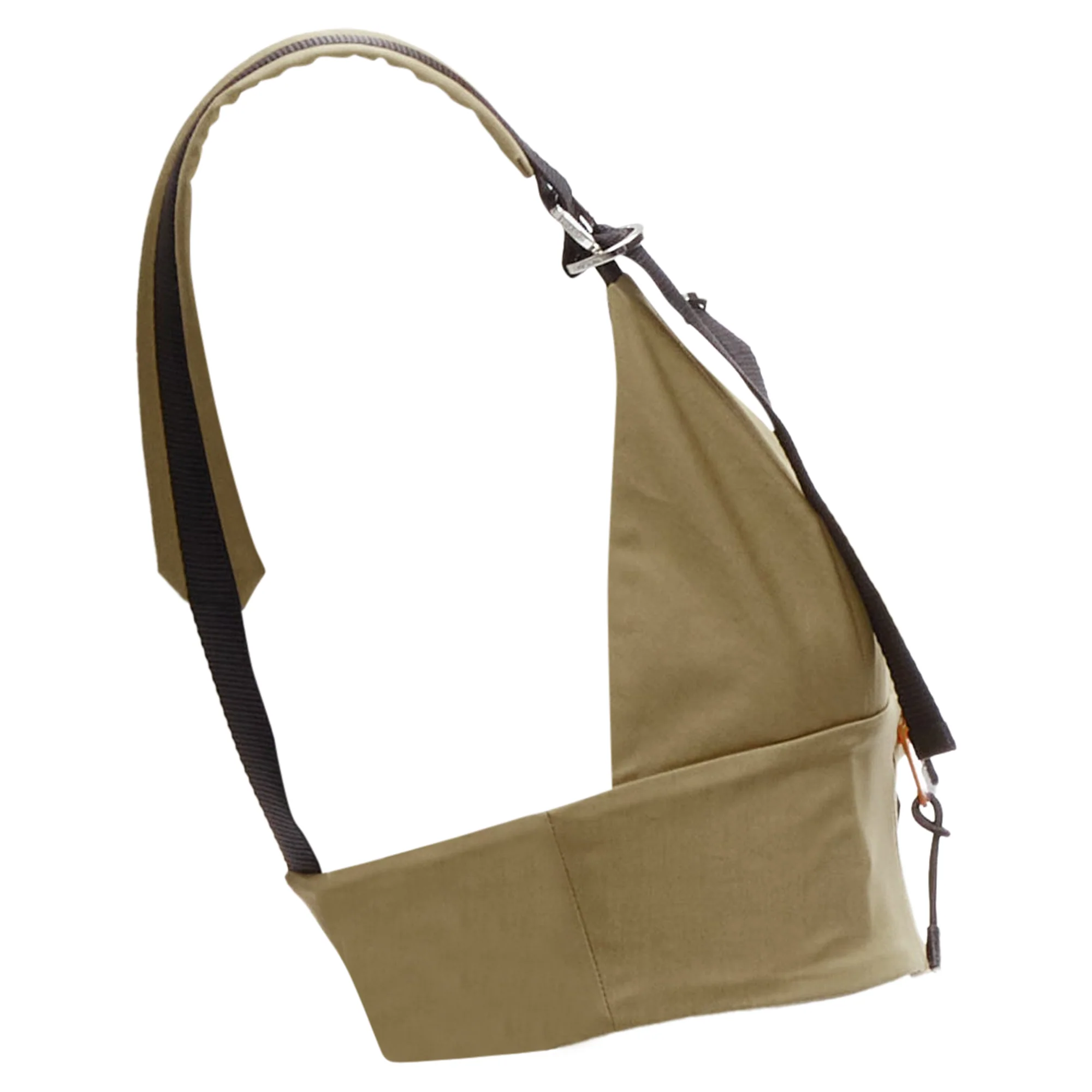 Women's Prada zip khaki technical strap bra top - Image 4