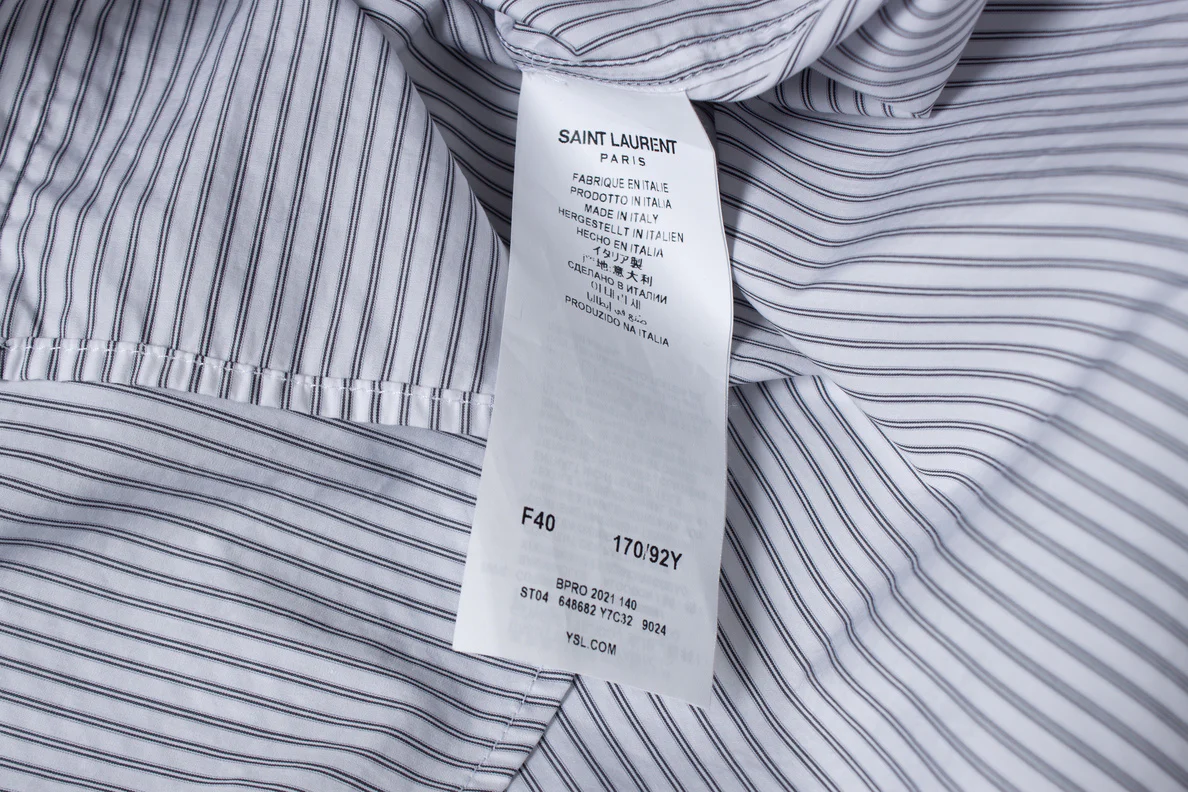 Women's Saint Laurent Pinstripe shirt - Image 5