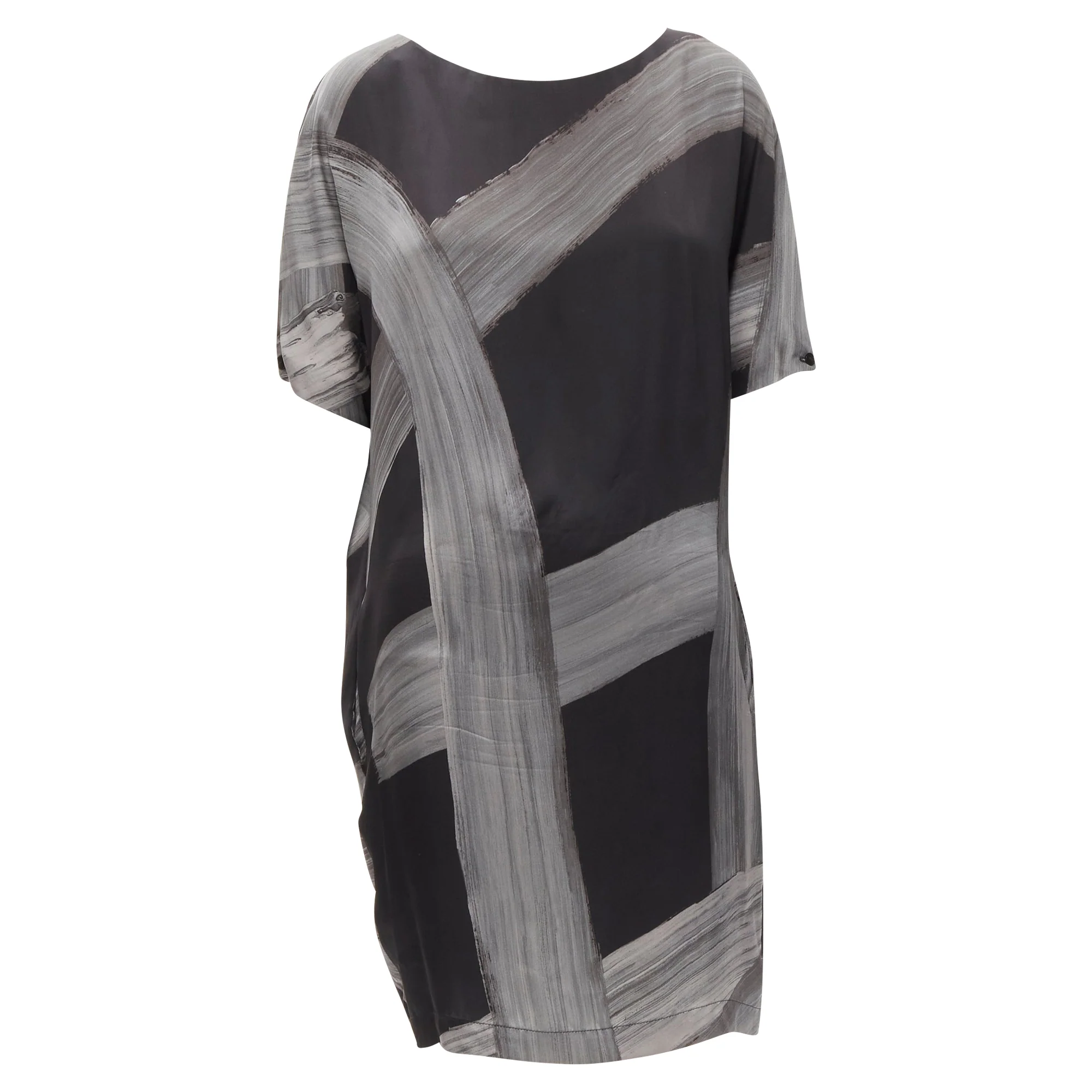 Women's Stella McCartney brush stroke print bateau dress