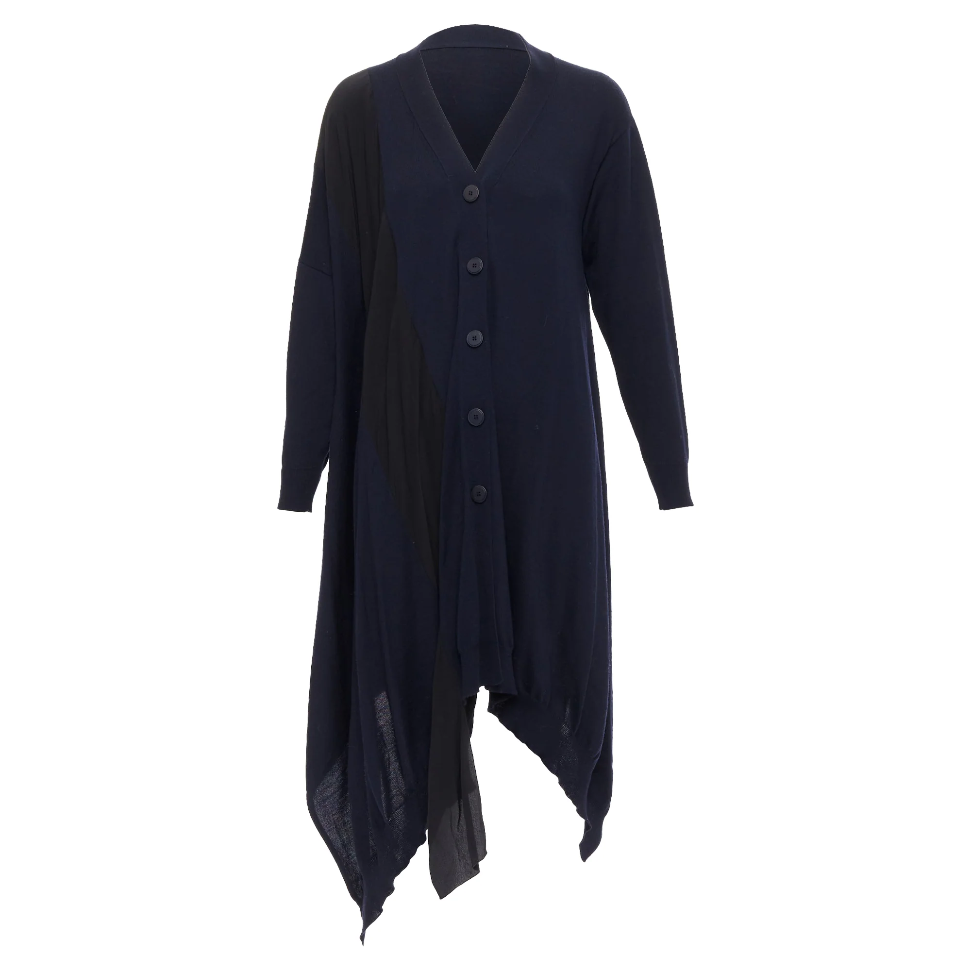 Women's Stella Mccartney Contrast Material High Low Cardigan
