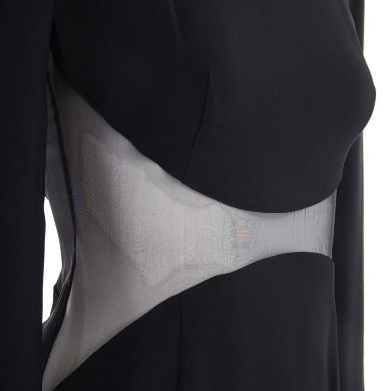 Women's Stella McCartney sheer waist illion cocktail dress - Image 8