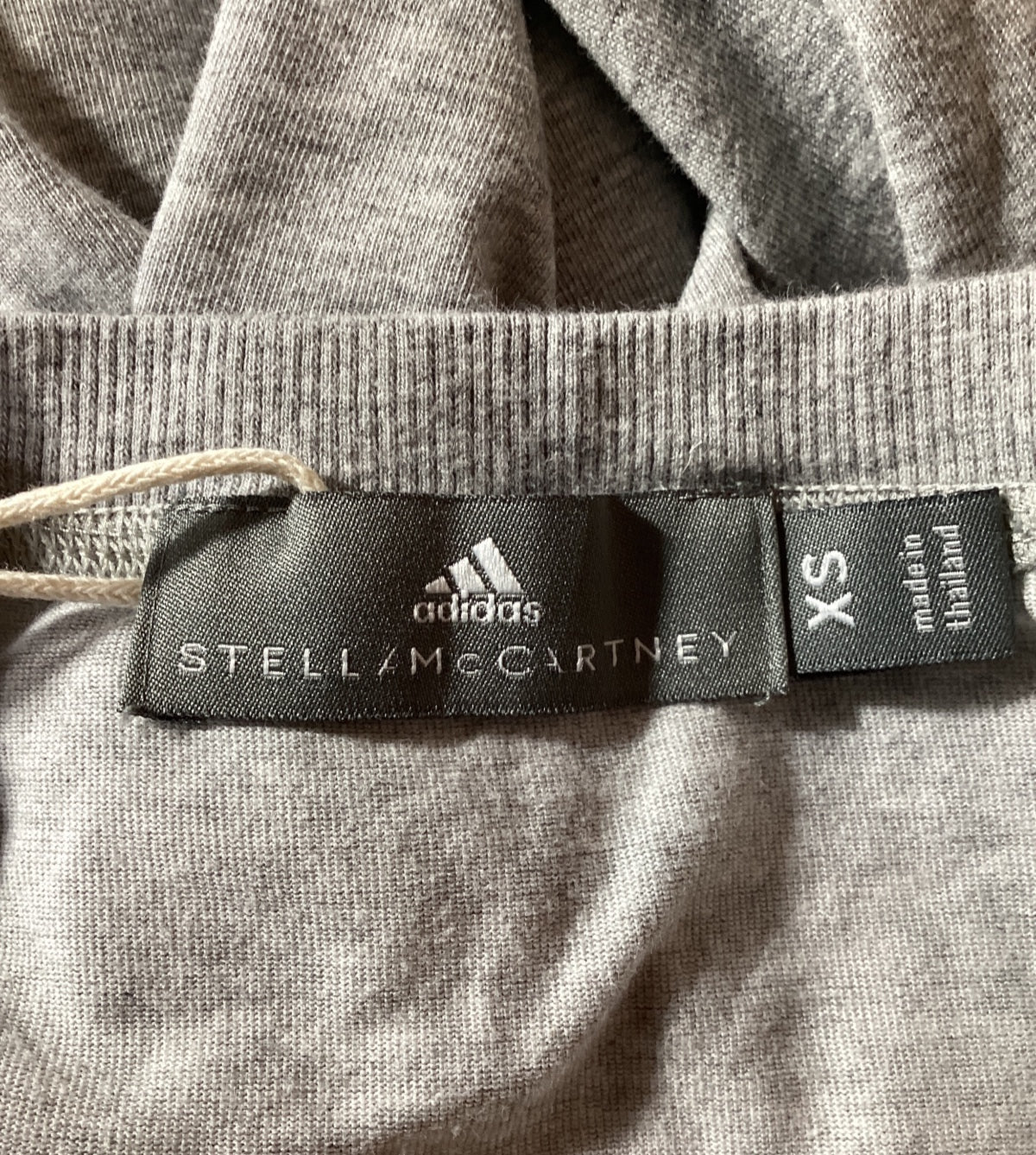 Women's Stella McCartney x Adidas Tank Top in Grey Cotton - Image 10