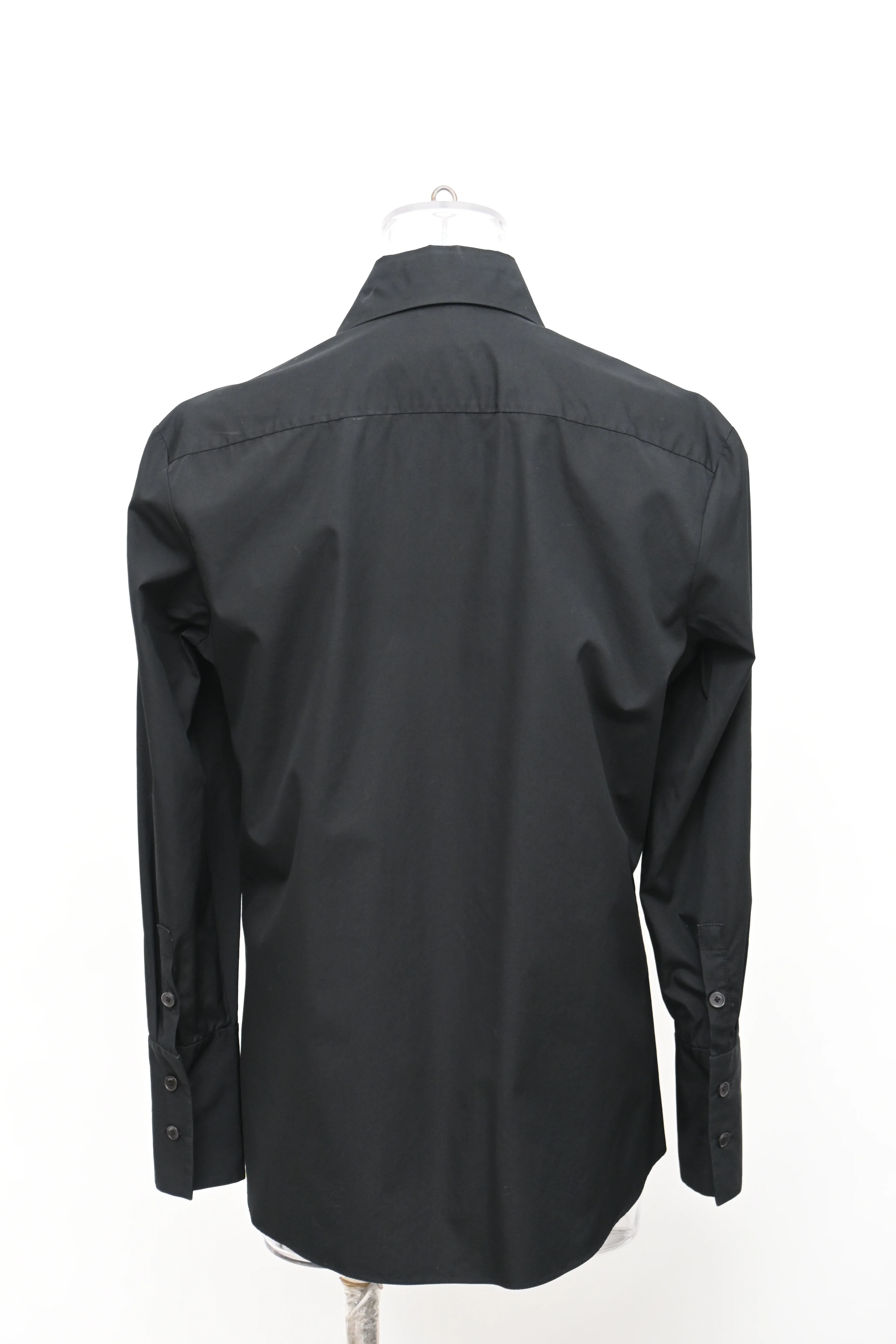 Women's Tod's Button Up Shirt in Black Cotton - Image 8
