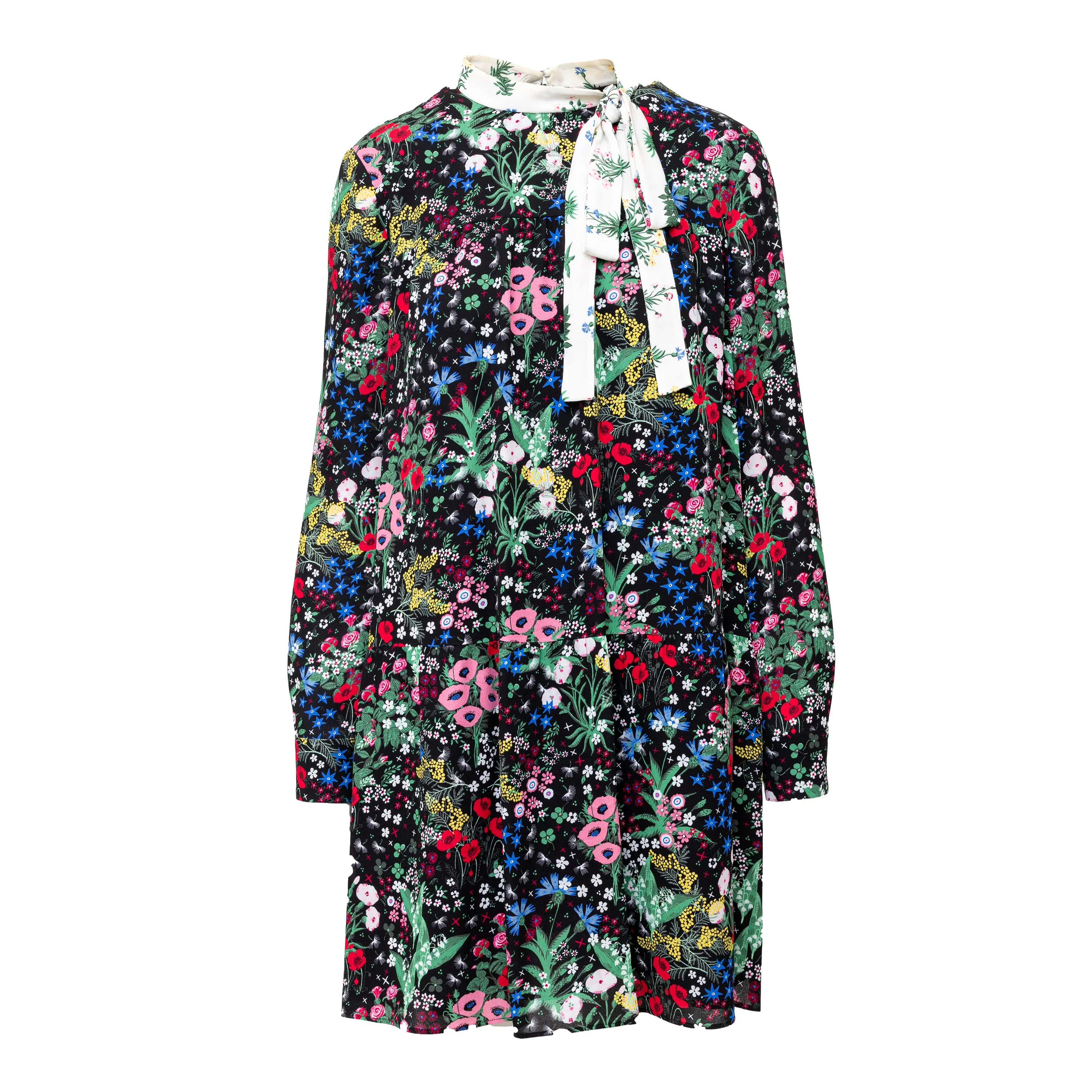 Women's Valentino Floral Print Midi Dress - '10s