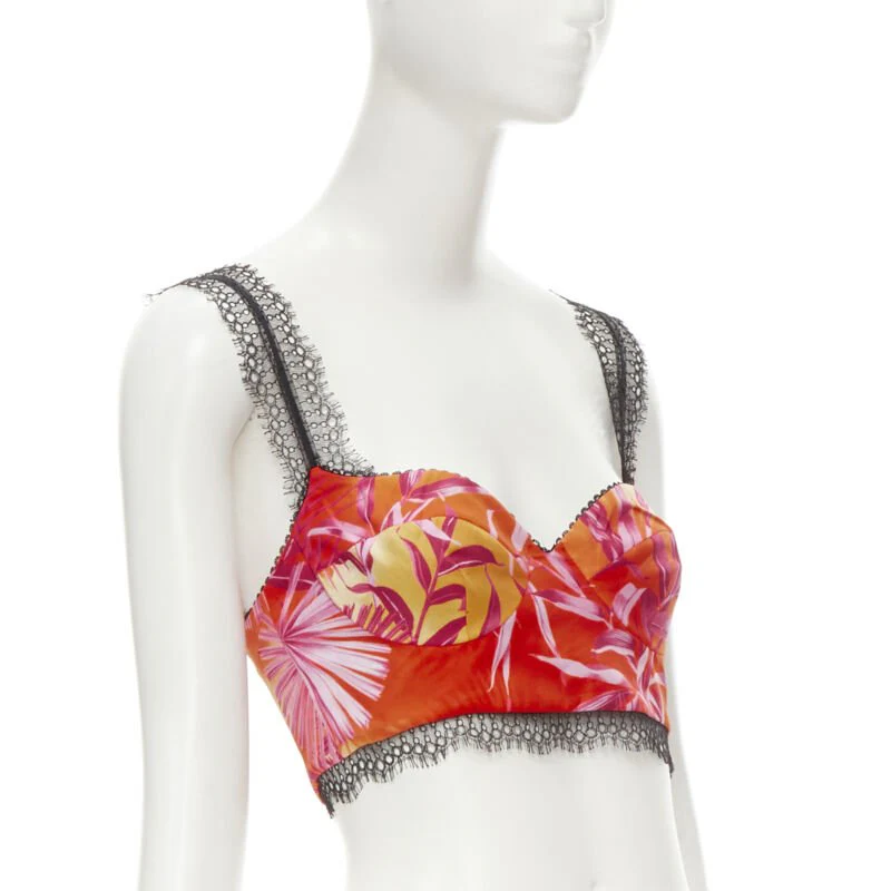 Women's Versace Jungle print bralette - Image 7