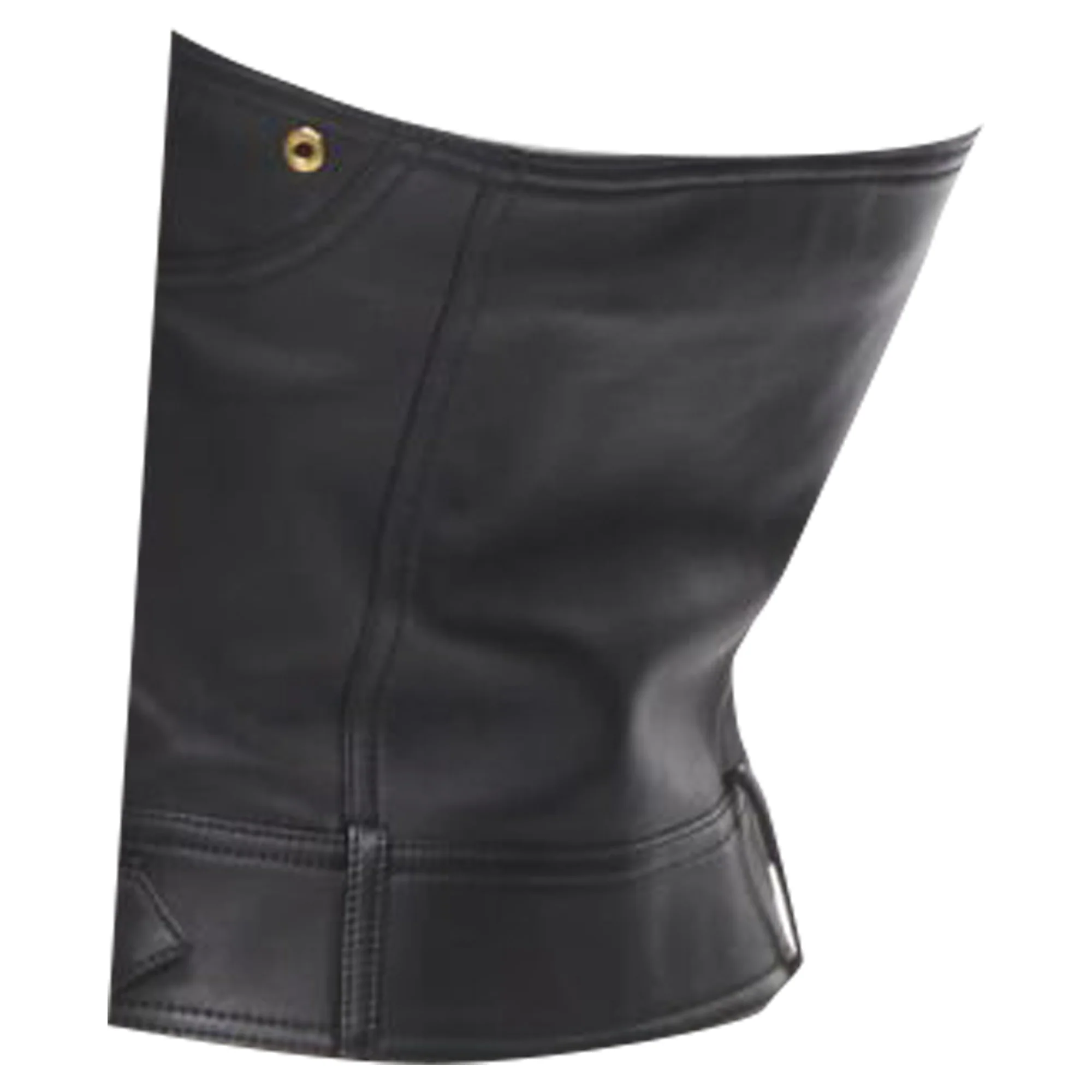 Women's Versace leather g-tone Medusa biker btier top - Image 5