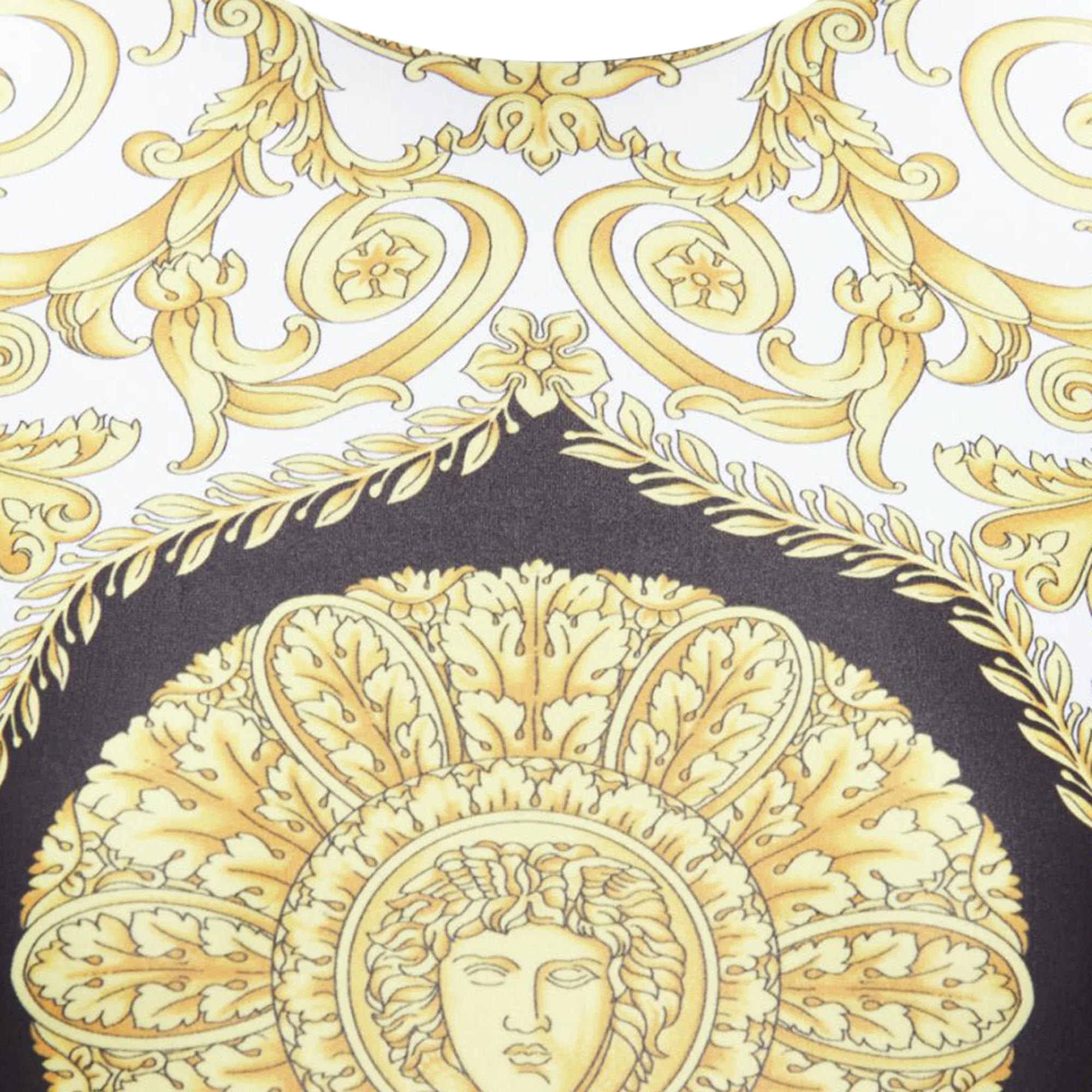 Women's Versace Tribute Medusa Barocco long sleeve bodysuit top - Image 6