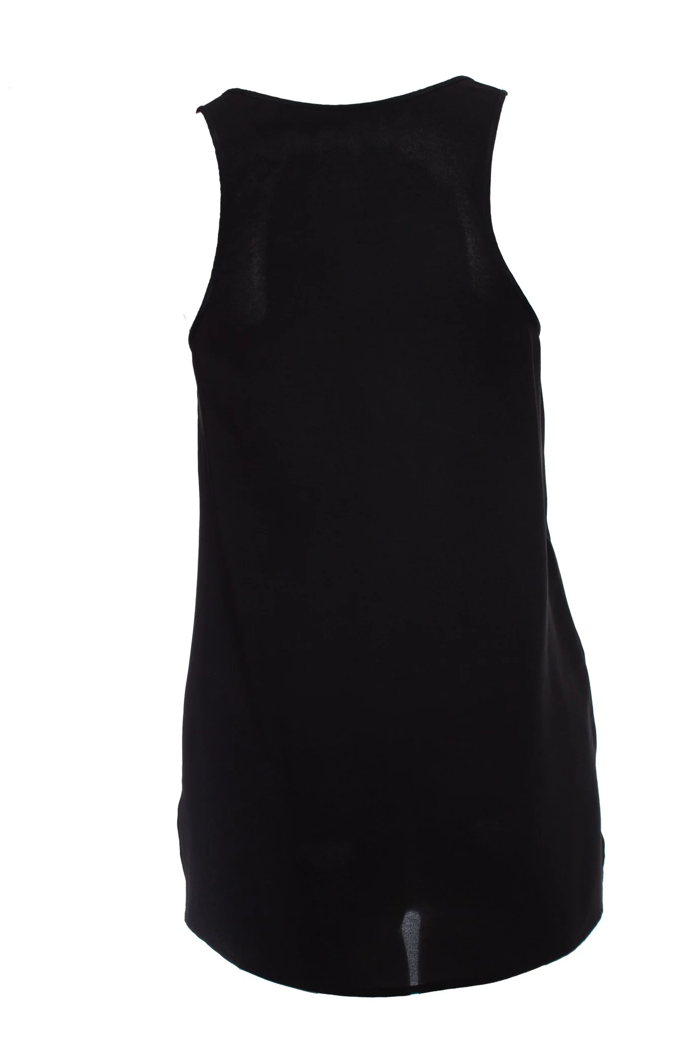 Women's Victoria Beckham Black top with leather details. - Image 2