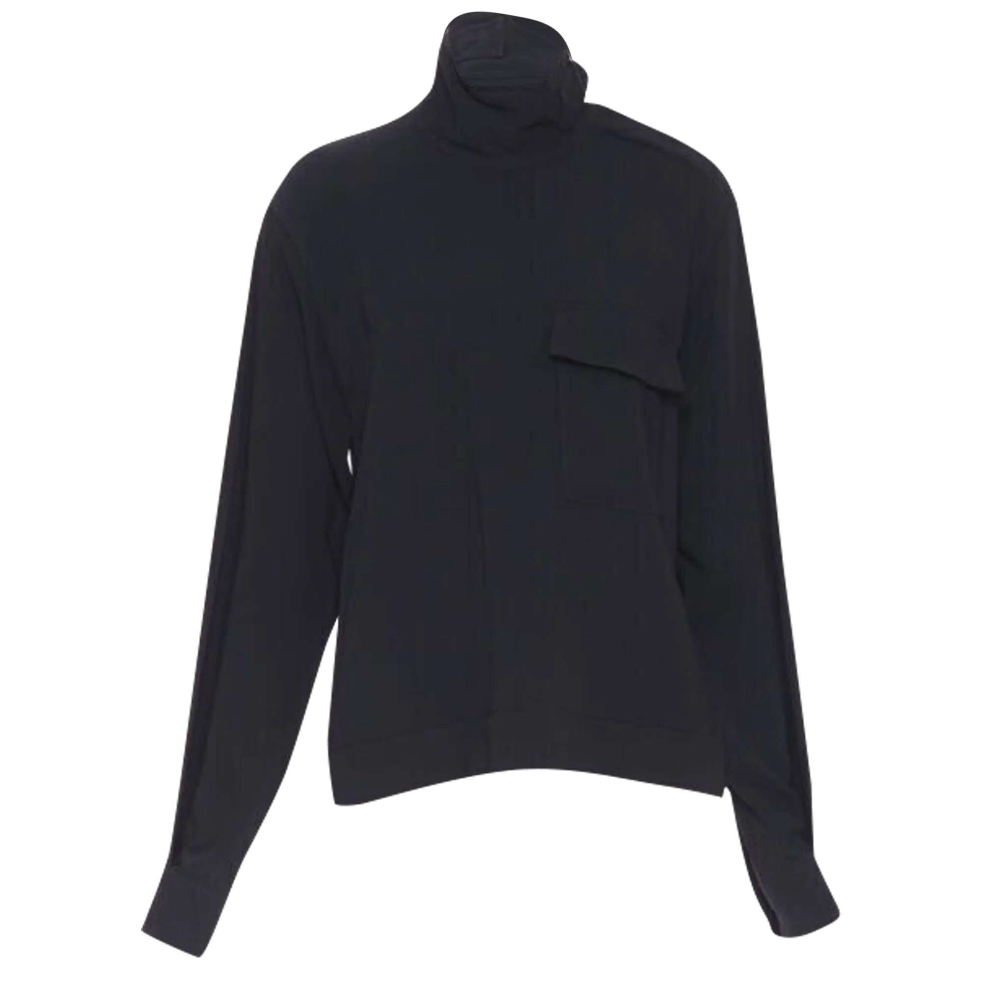 Women's Victoria Beckham crepe pocket collar blouse - Image 3