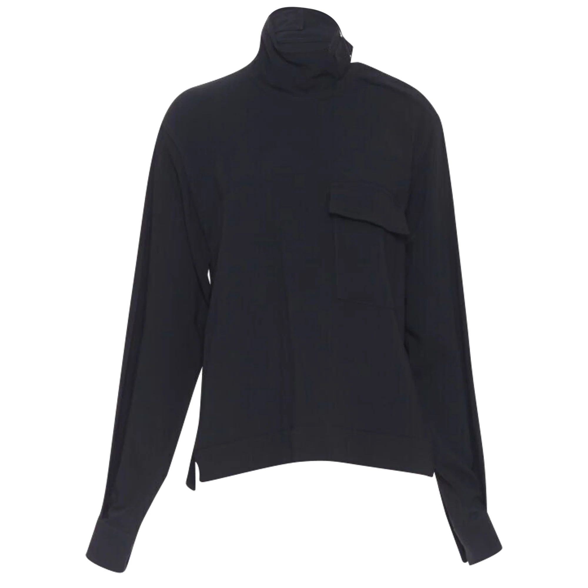 Women's Victoria Beckham crepe pocket collar blouse - Image 4