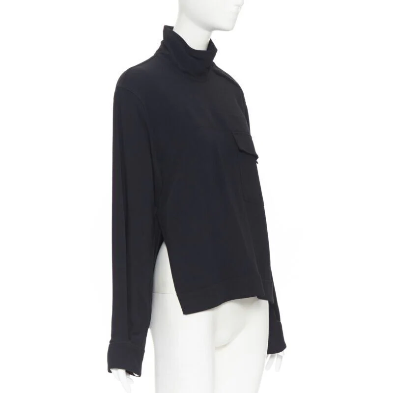 Women's Victoria Beckham crepe pocket collar blouse - Image 7