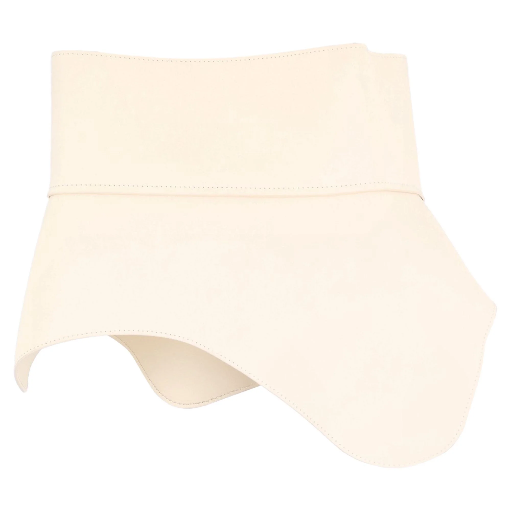 Loewe Obi Corset Belt in Cream Leather