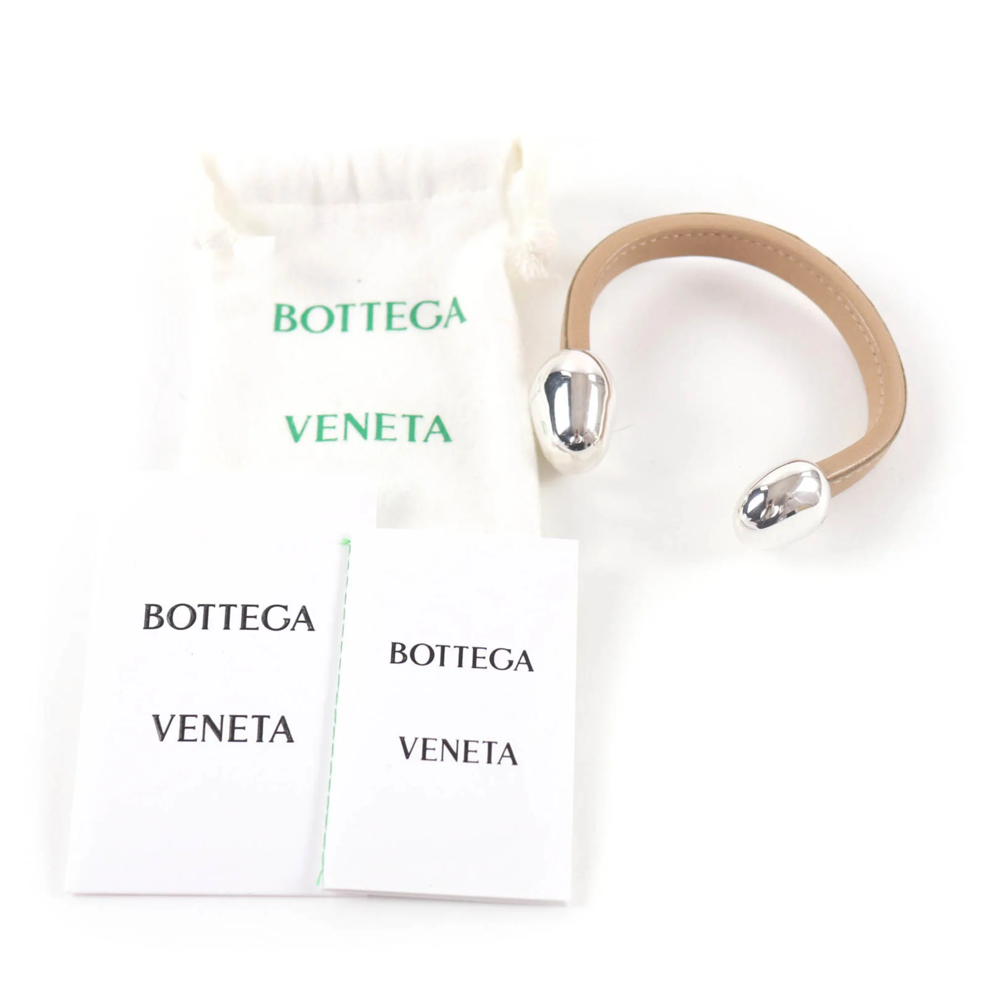 Bracelet Leather Beige - Image 2