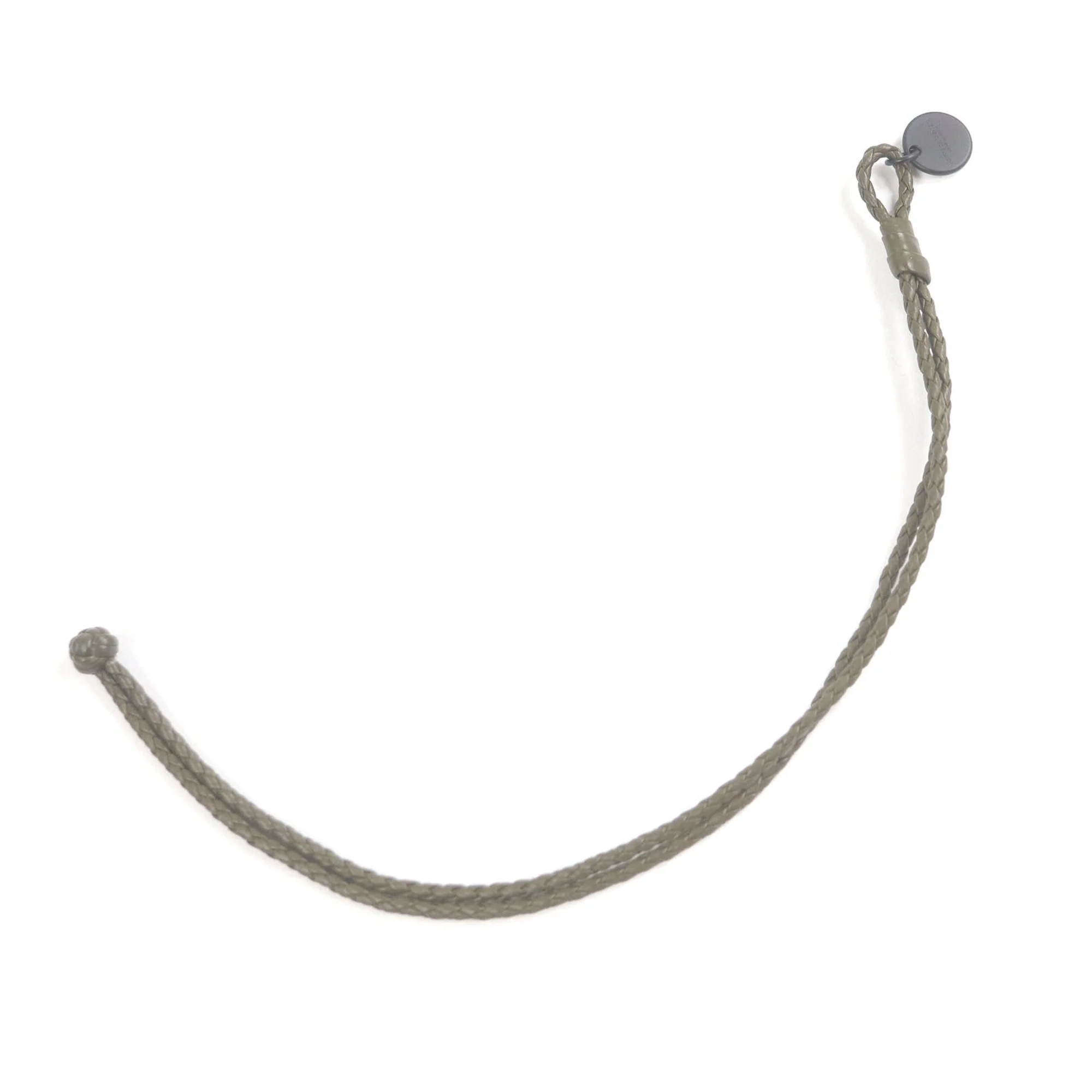 Charm Bracelet Khaki Leather - Image 3
