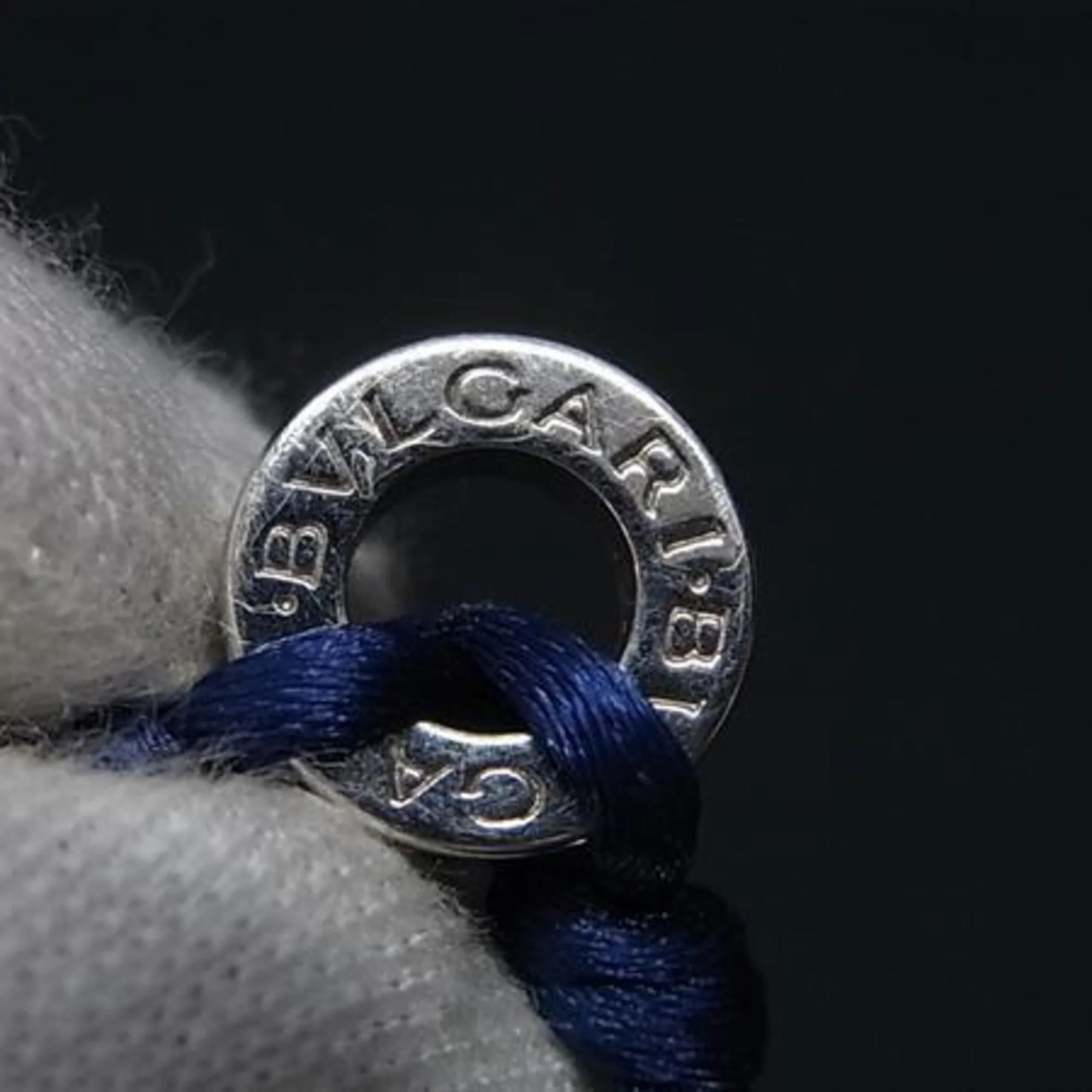 Bracelet Canvas and Sterling Silver - Image 2