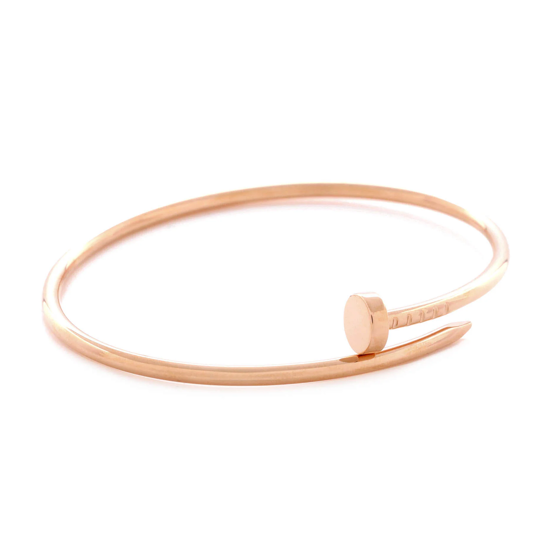Juste un Clou Bracelet 18K Rose Gold Small - Image 2