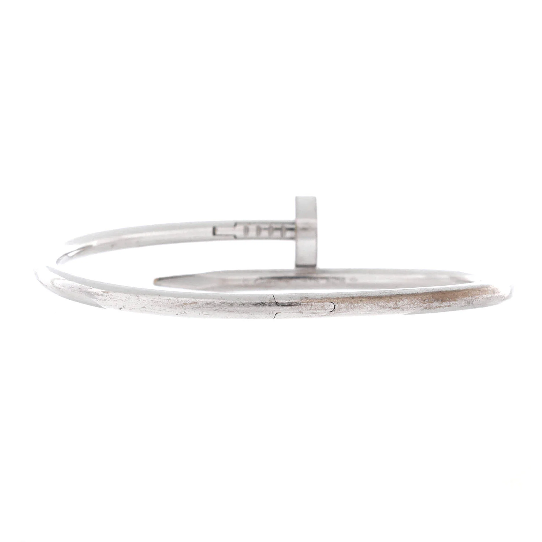 Juste un Clou Bracelet 18K White Gold Classic - Image 3