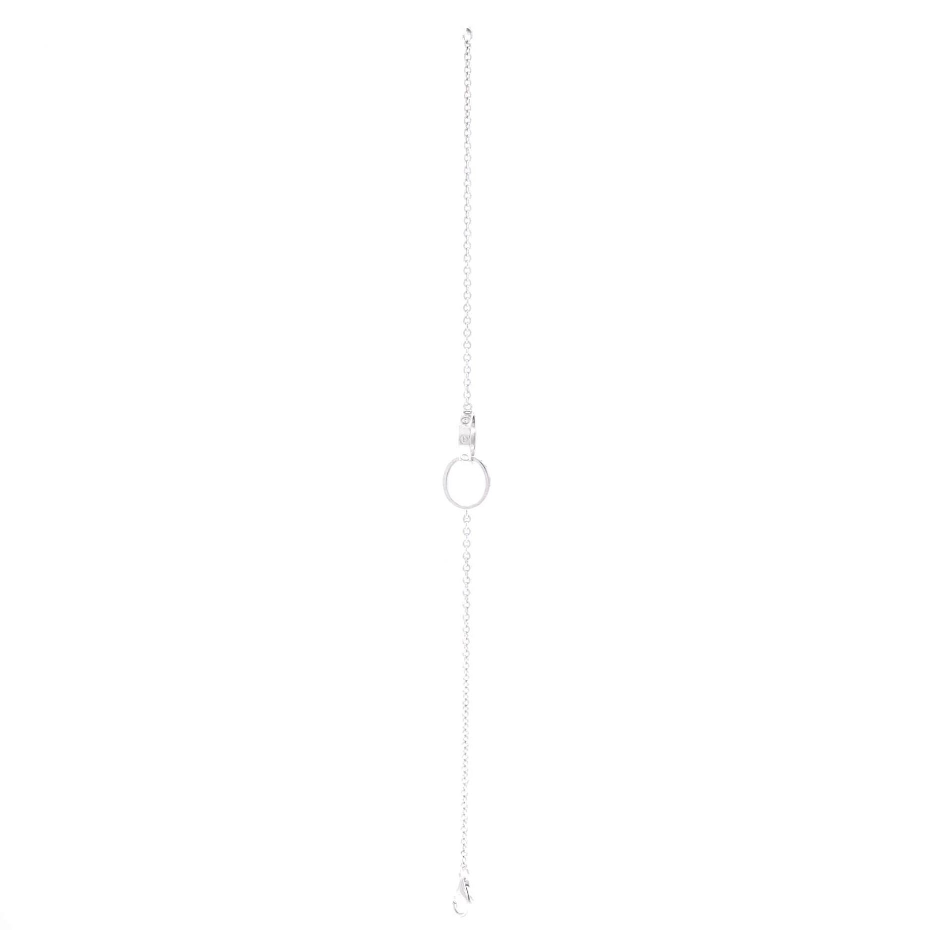 Love Interlocking Bracelet 18K White Gold - Image 3
