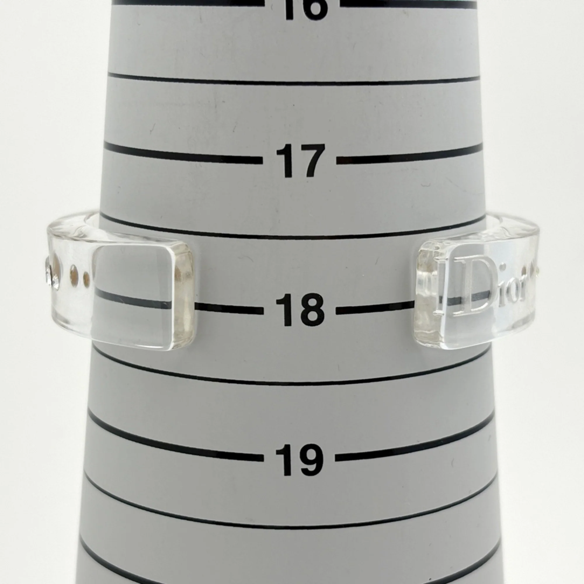 Bangle Clear Plastic Bracelet - Image 5