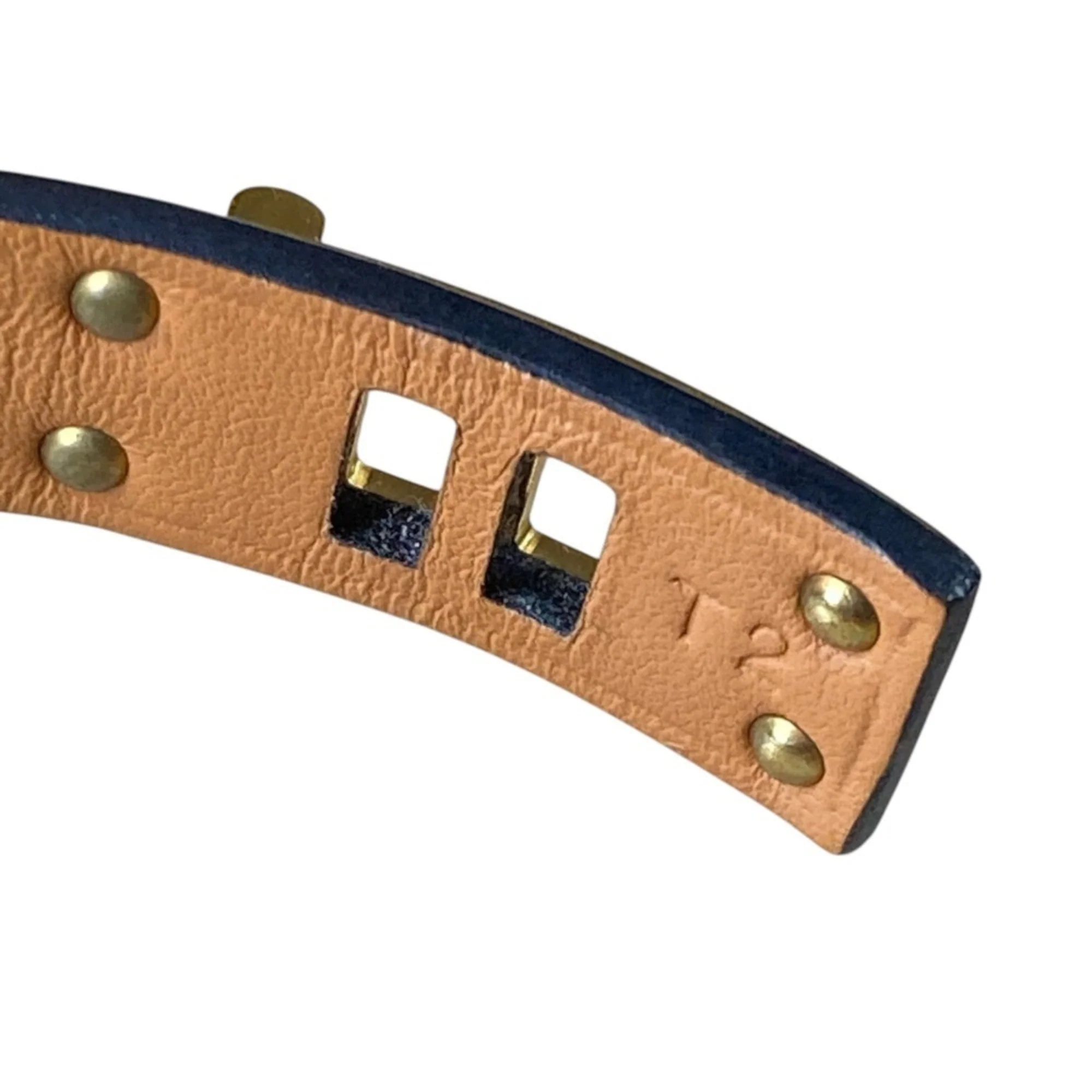 As De Coeur Bracelet Swift Leather Navy - Image 9