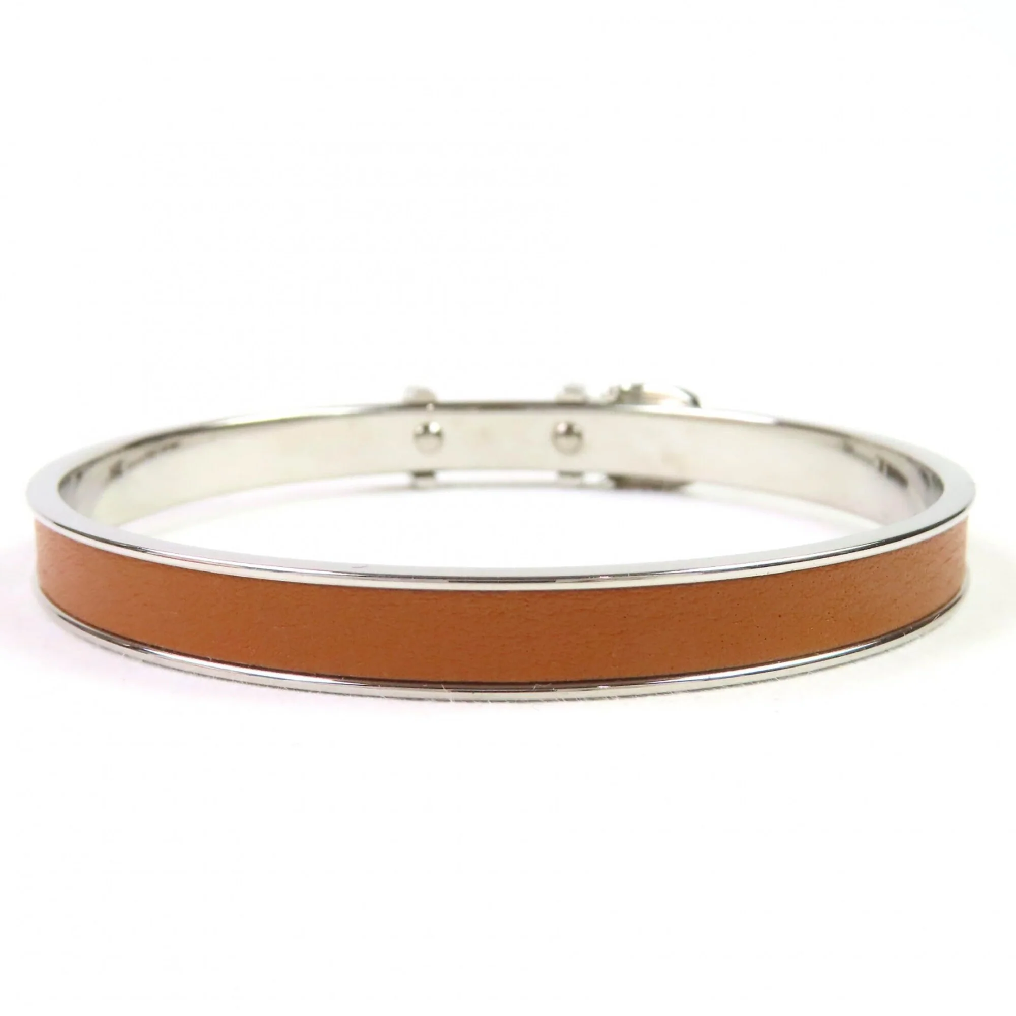 Bangle Brown and Silver Bracelet - Image 5
