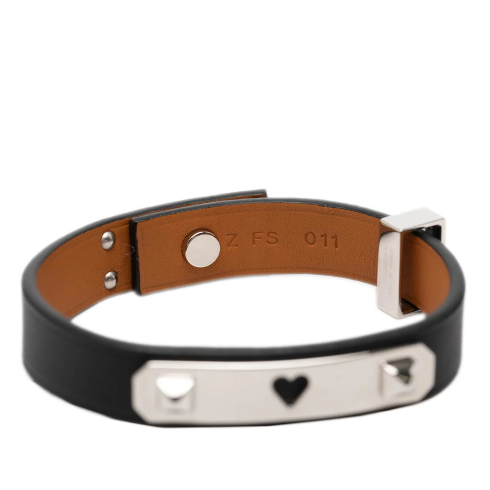 Bracelet Swift Leather Black - Image 5