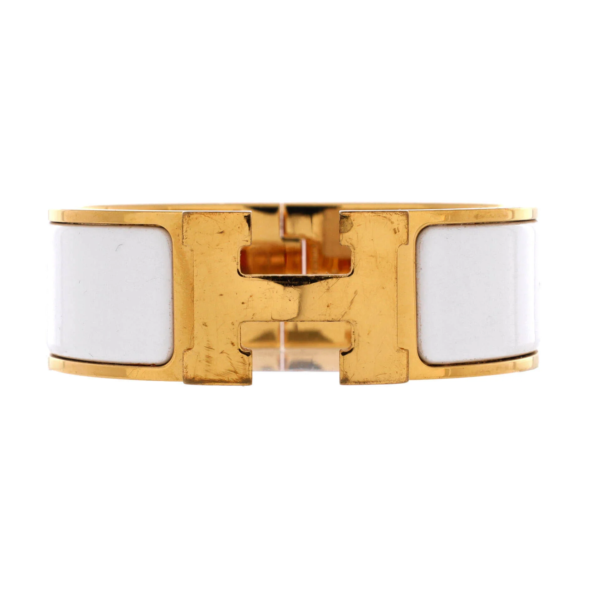 Clic H Bracelet Enamel Wide
