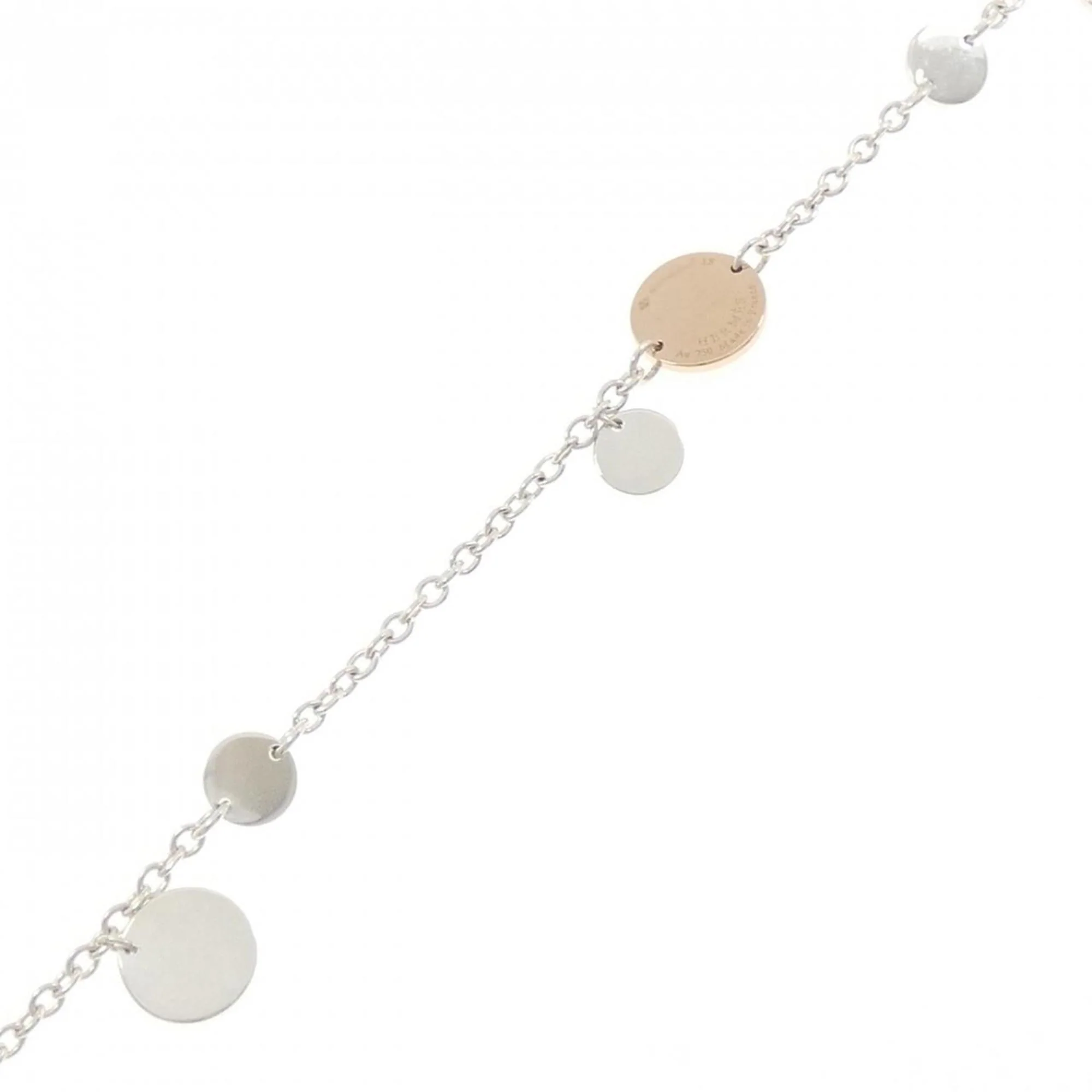 Ex-Libris Bracelet 18K Rose Gold and Sterling Silver - Image 2